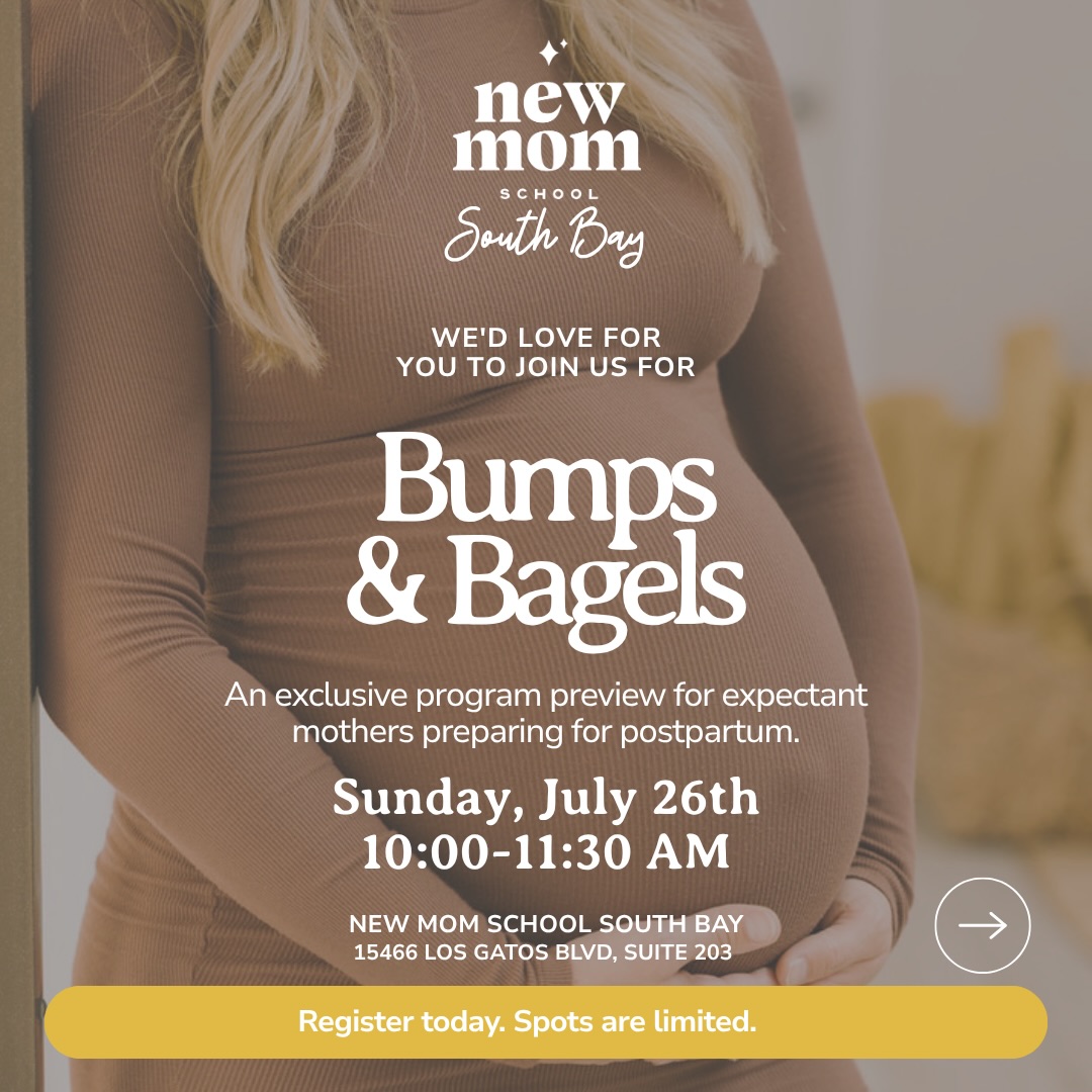 New Mom School Facebook ad: Calling all expecting mamas in South Bay