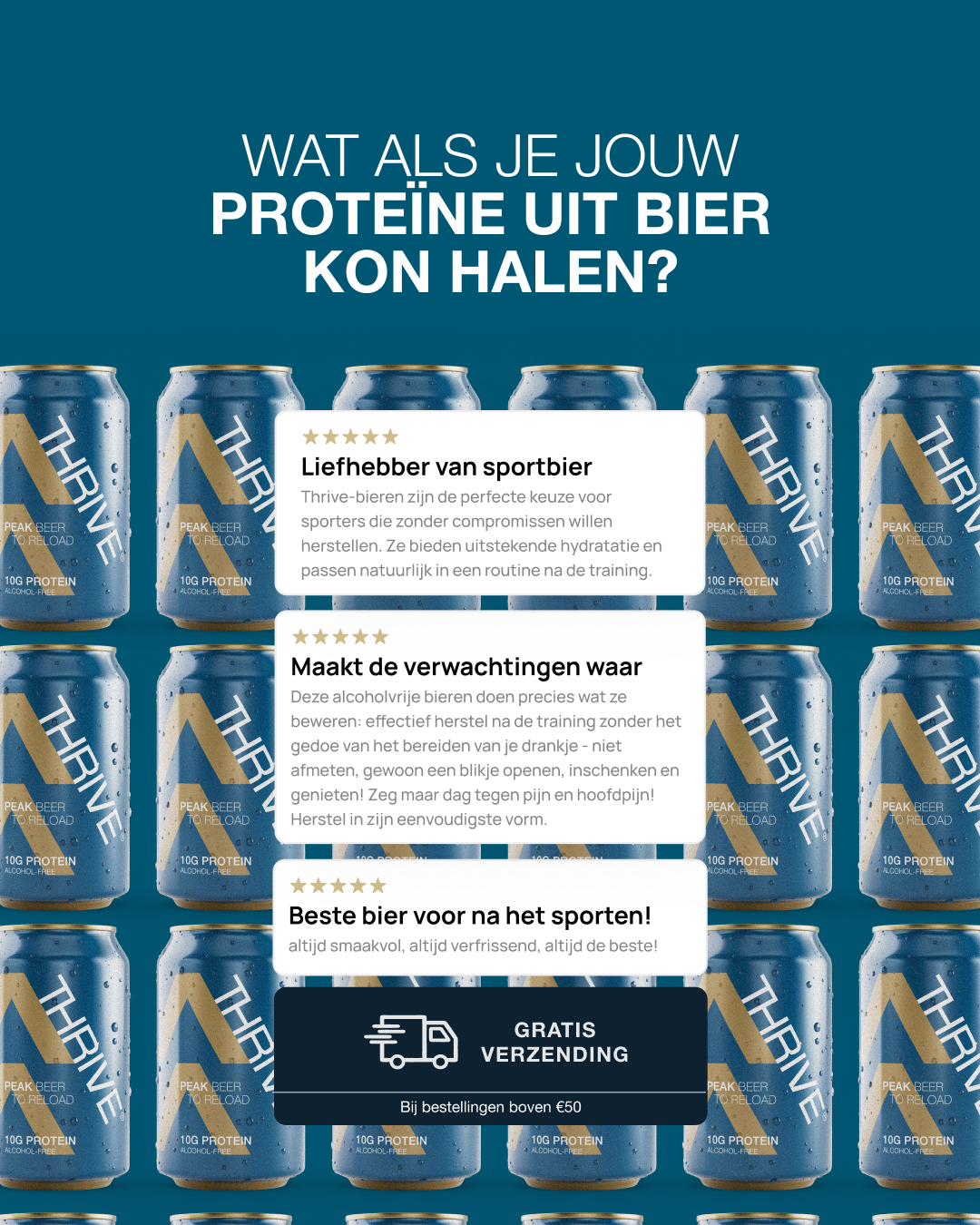 Thrive Beer Facebook ad
