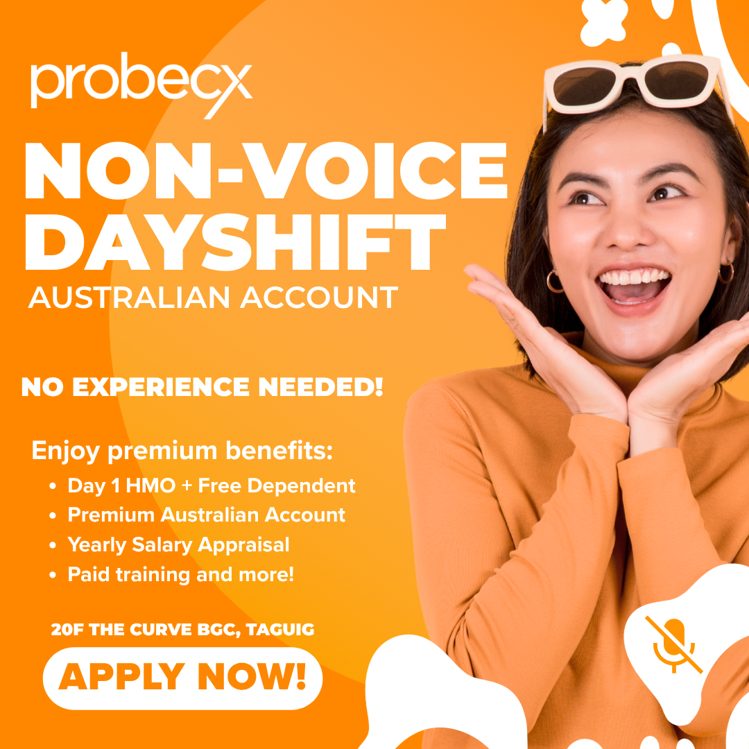 Probe CX Philippines Facebook ad