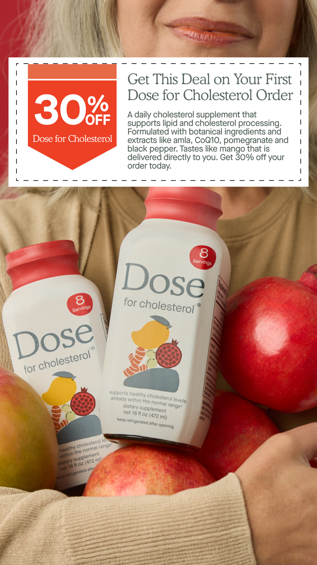 Dose for Cholesterol Facebook ad