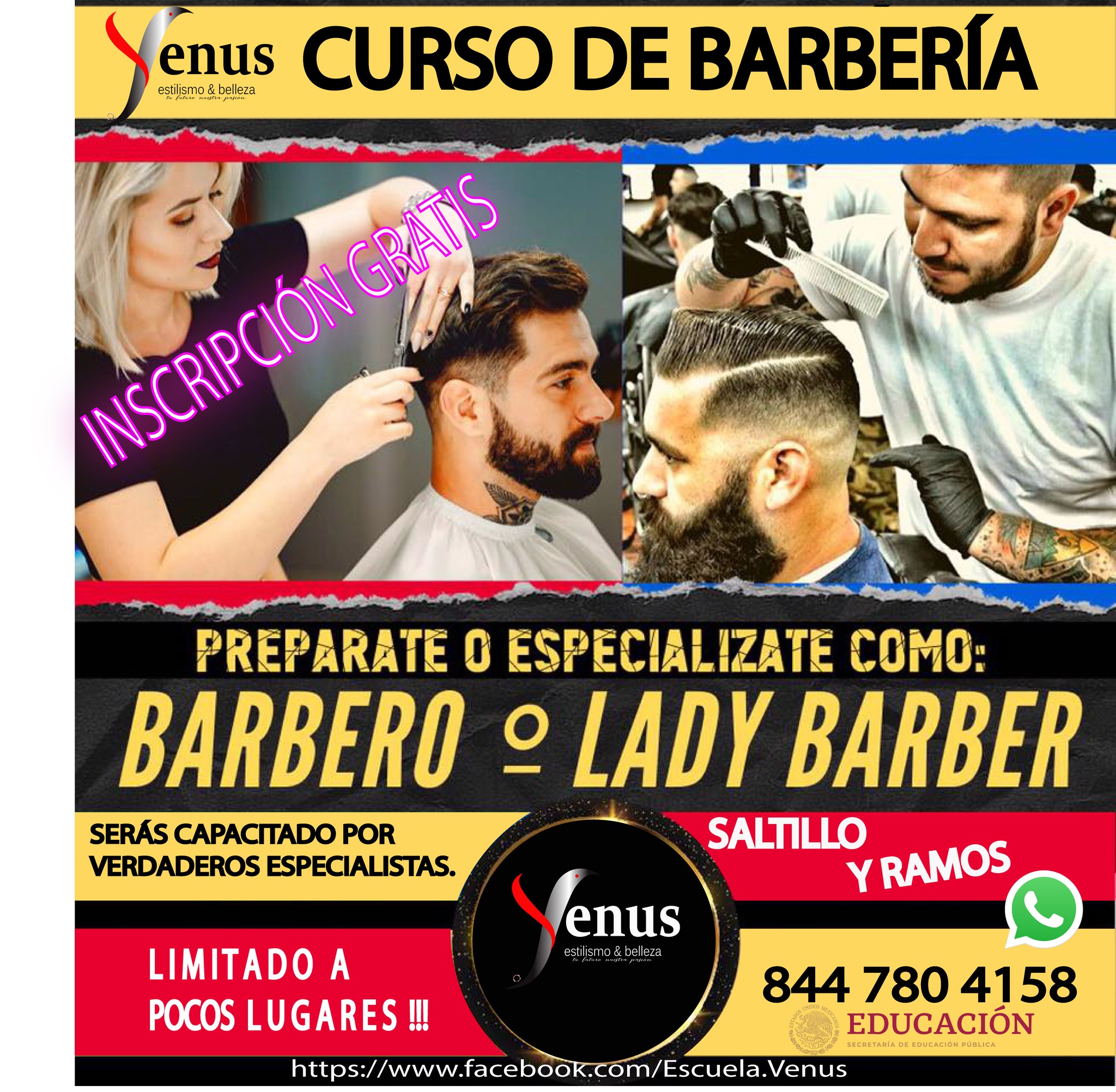 Estilismo y Bienestar Personal de Coahuila Facebook ad: ATENCIÓN SALTILLO, Y RAMOS ARIZPE además de los…