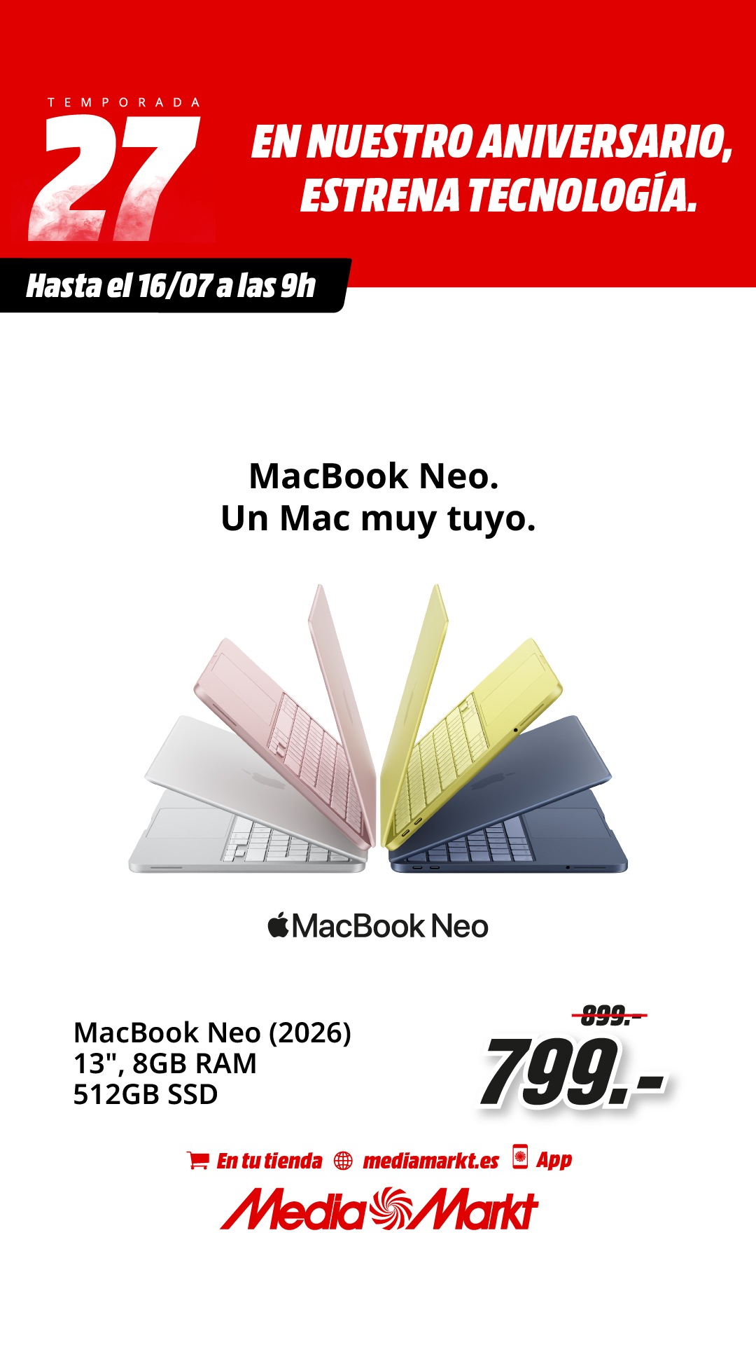 MediaMarkt España Facebook ad