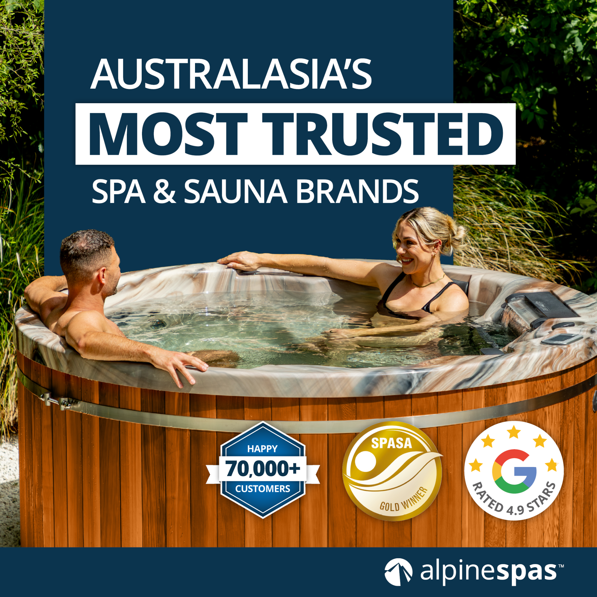 Alpine Spas AU Facebook ad
