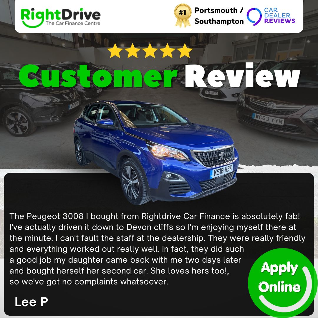 RightDrive Car Finance Facebook ad