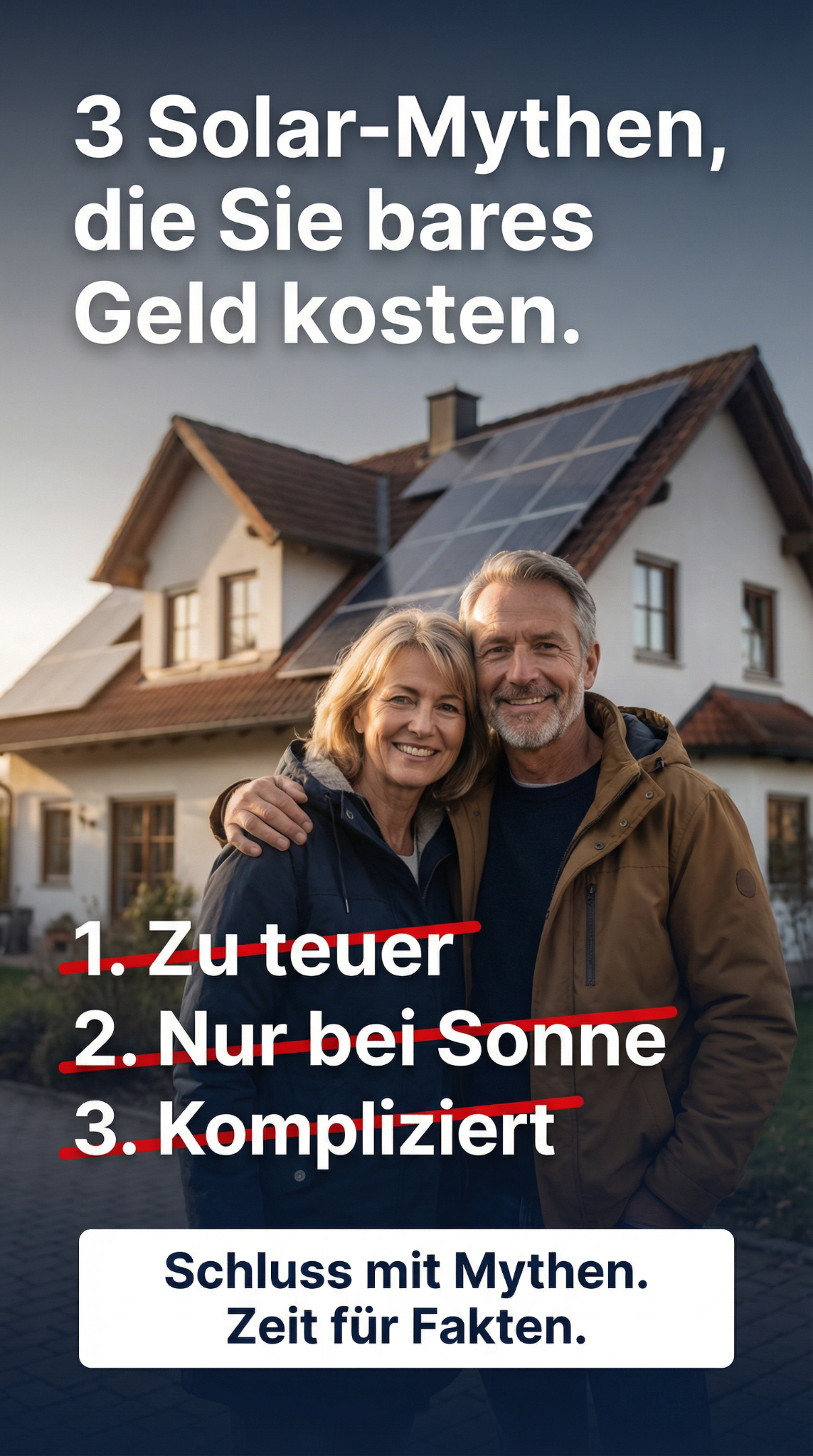 Hausfrage Facebook ad