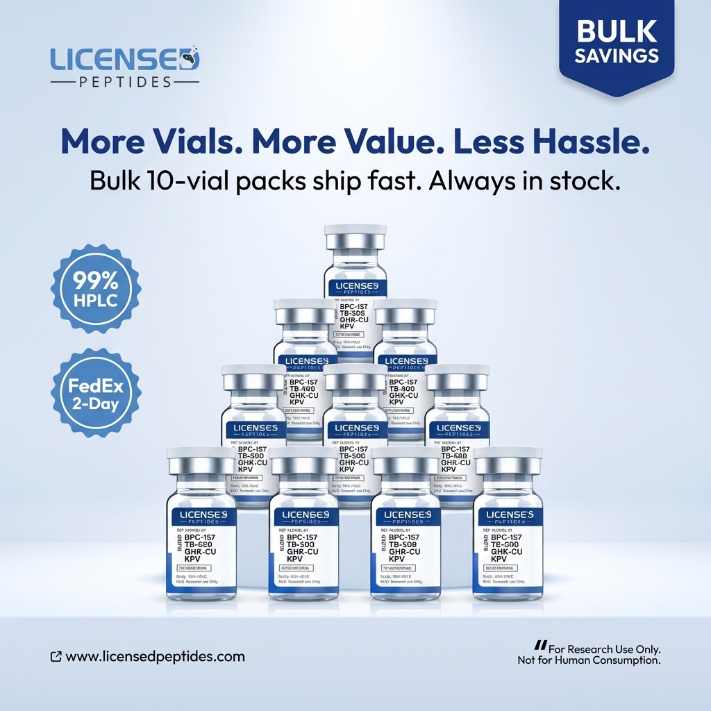 LicensedPeptides Facebook ad
