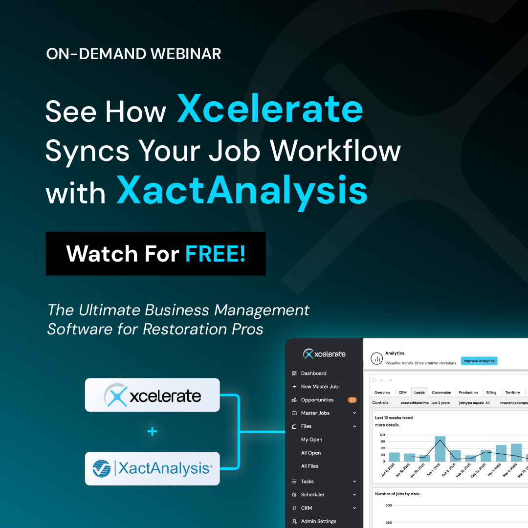 Xcelerate Restoration Facebook ad