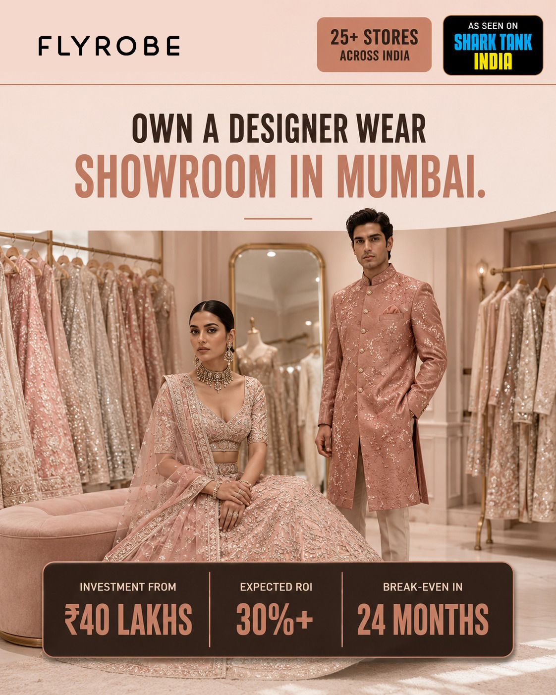Flyrobe Facebook ad