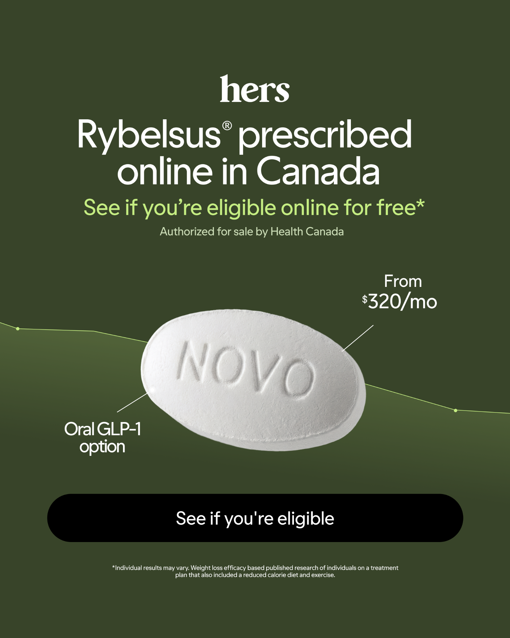 Hers Facebook ad