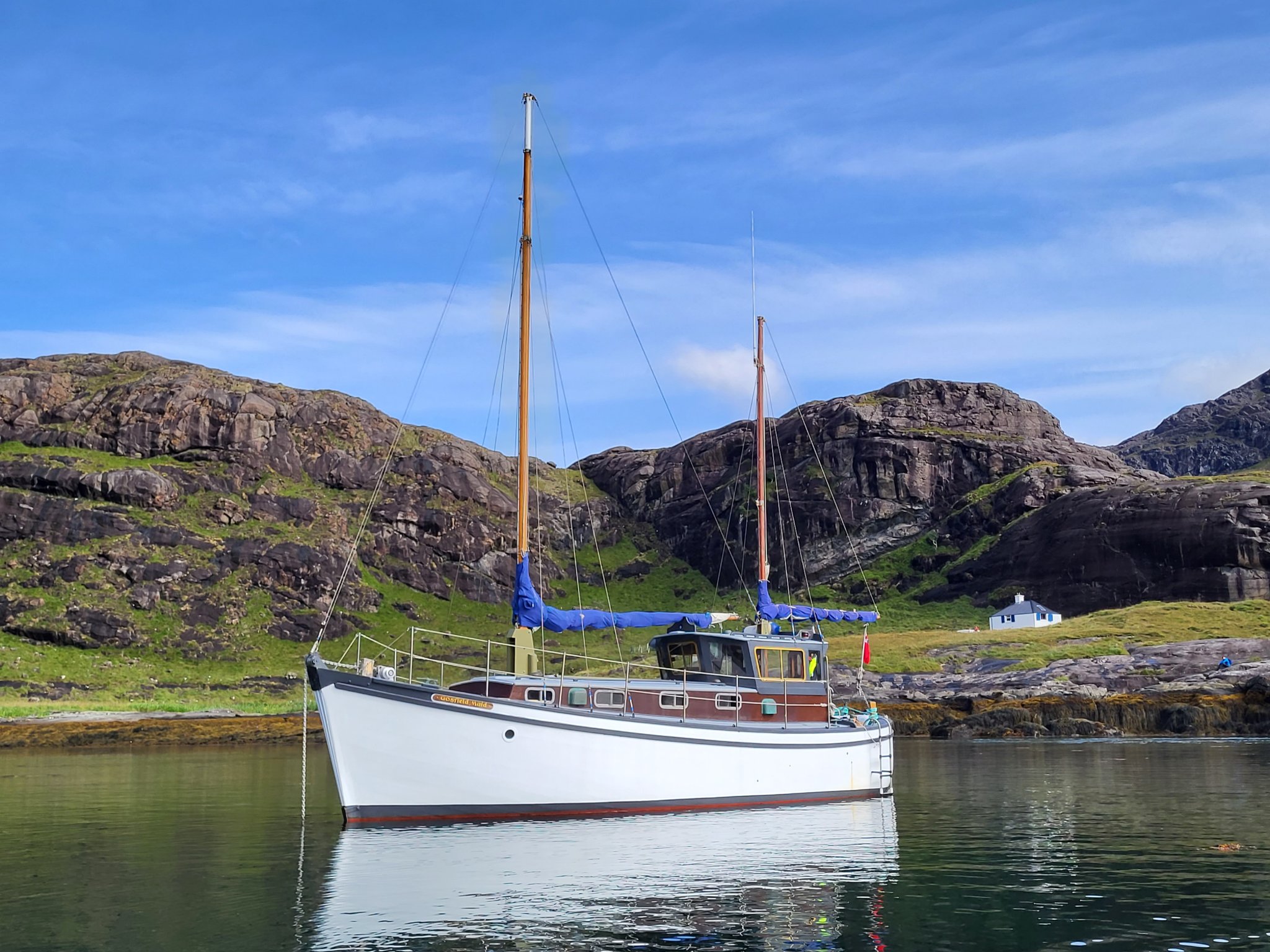 Gordon Lockhart Facebook ad: 1962 James N Miller of St Monans fifer 32' motor sailer