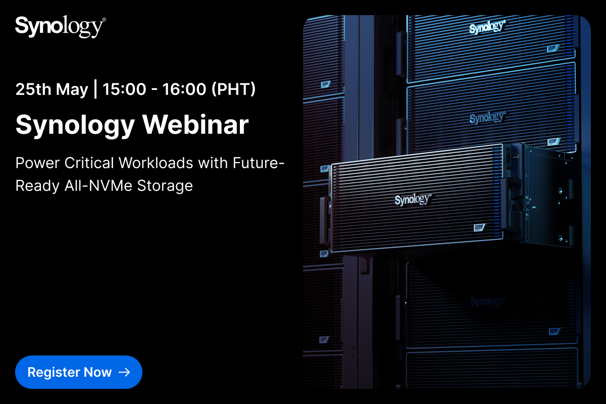 Synology APAC Facebook ad from May 11, 2026