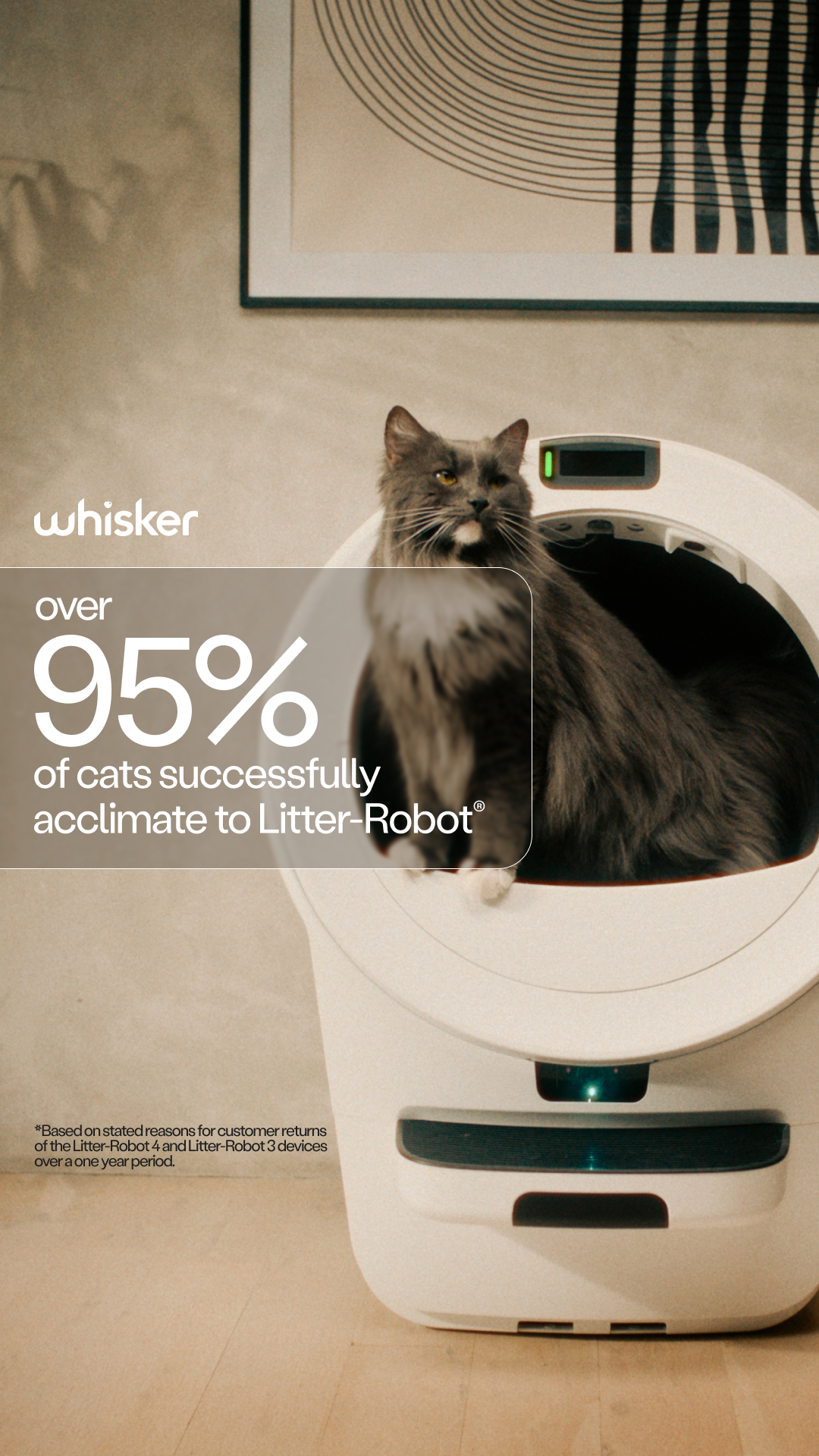 Litter-Robot by Whisker Facebook ad