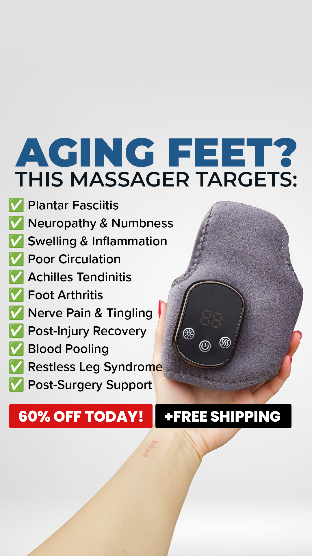EMSense Facebook ad: This Foot Massager Is Flying Off The Shelves