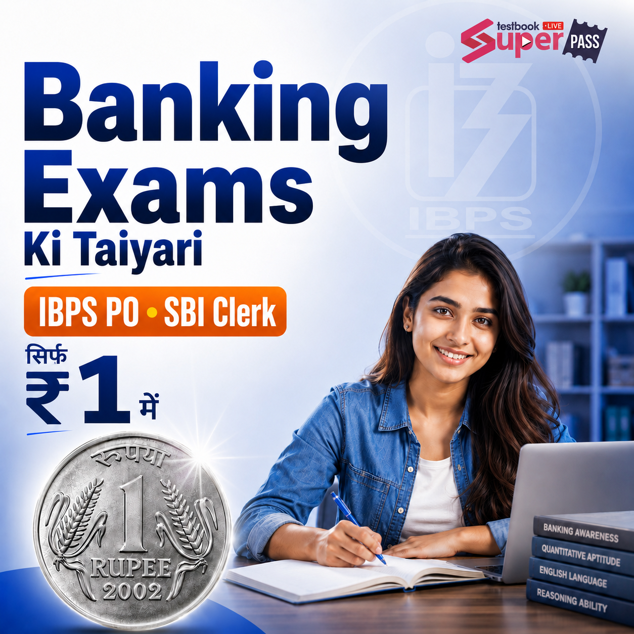 Testbook SuperPass Live Facebook ad: Testbook SuperPass