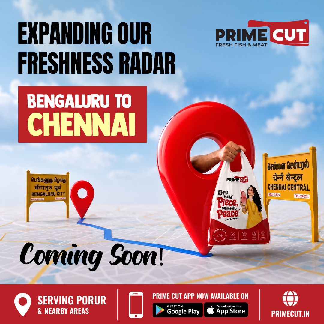 Prime Cut Facebook ad: Chennai, We’re On Our Way