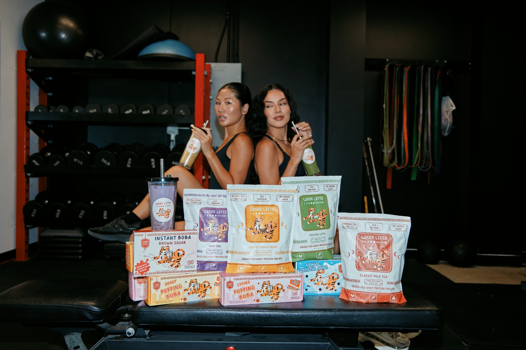 Lunar Lifts Nutrition Facebook ad: Your Favorite Boba Tea, Now With 26g Protein