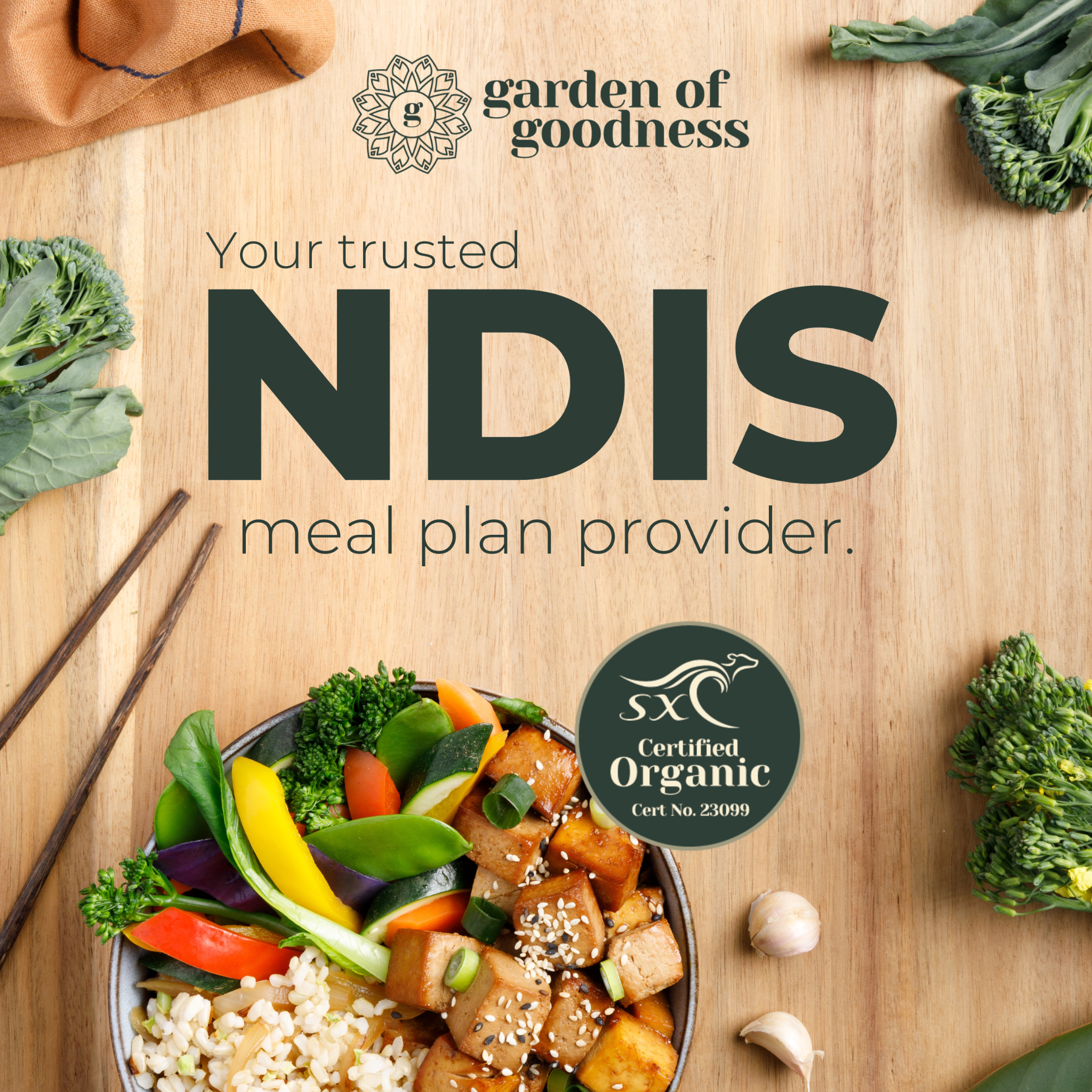 Garden of Goodness Facebook ad