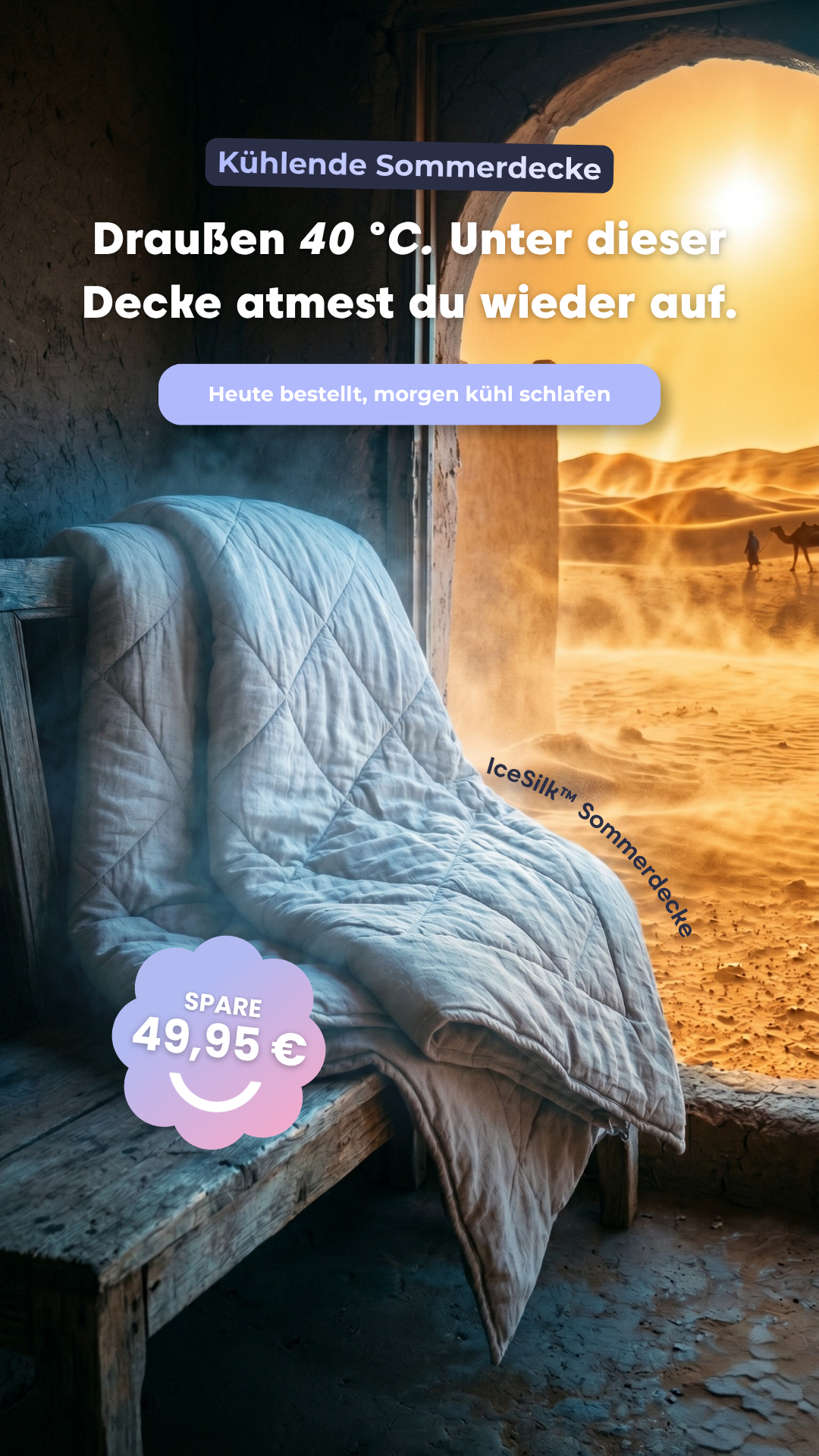 Thehappybed.de Facebook ad