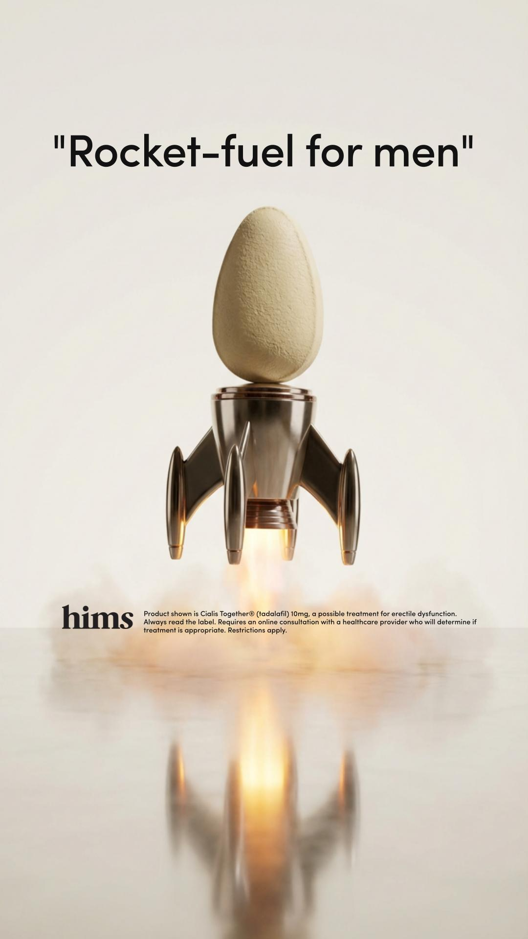 hims Facebook ad