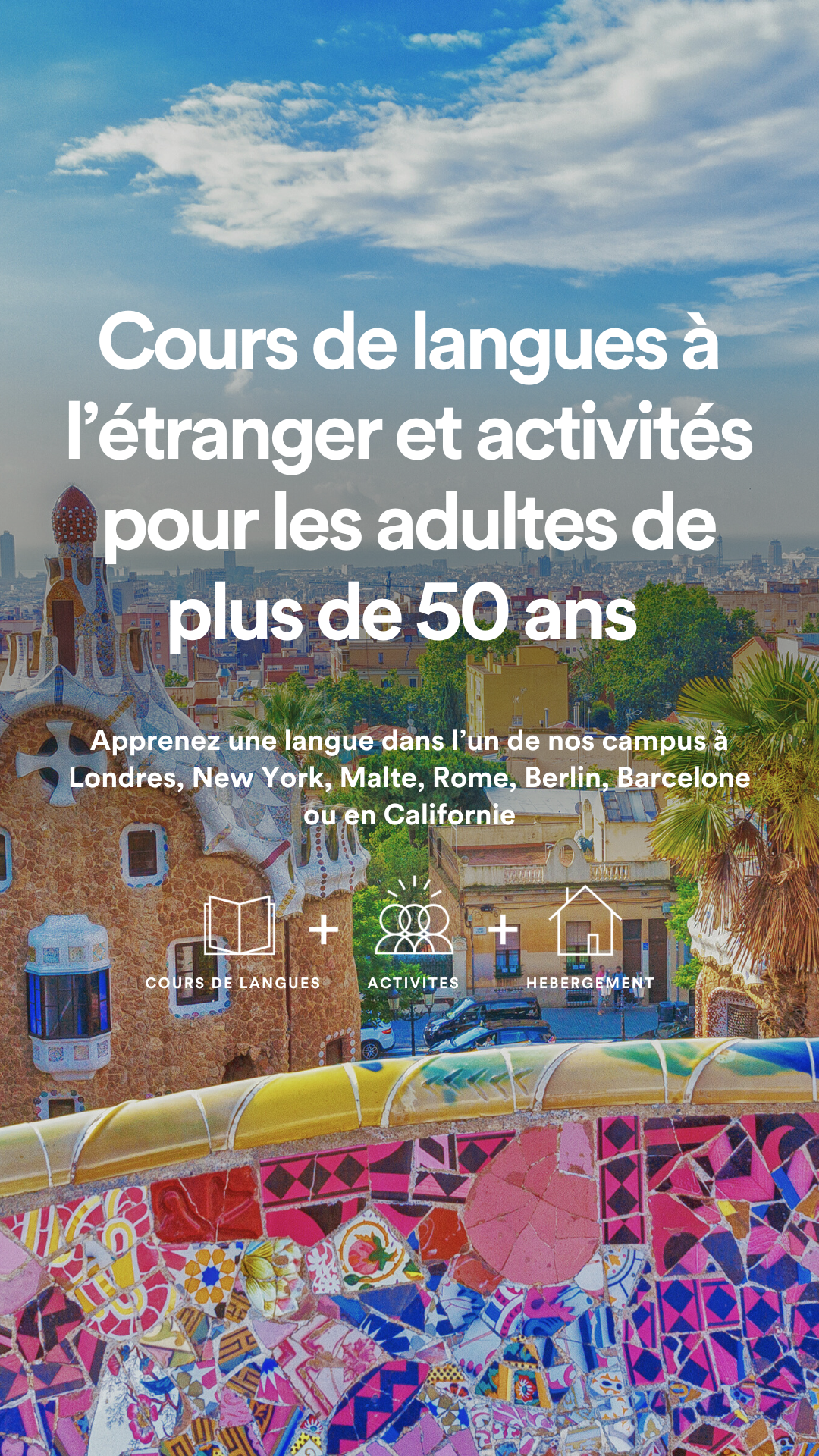 EF France - Séjour Linguistique Facebook ad