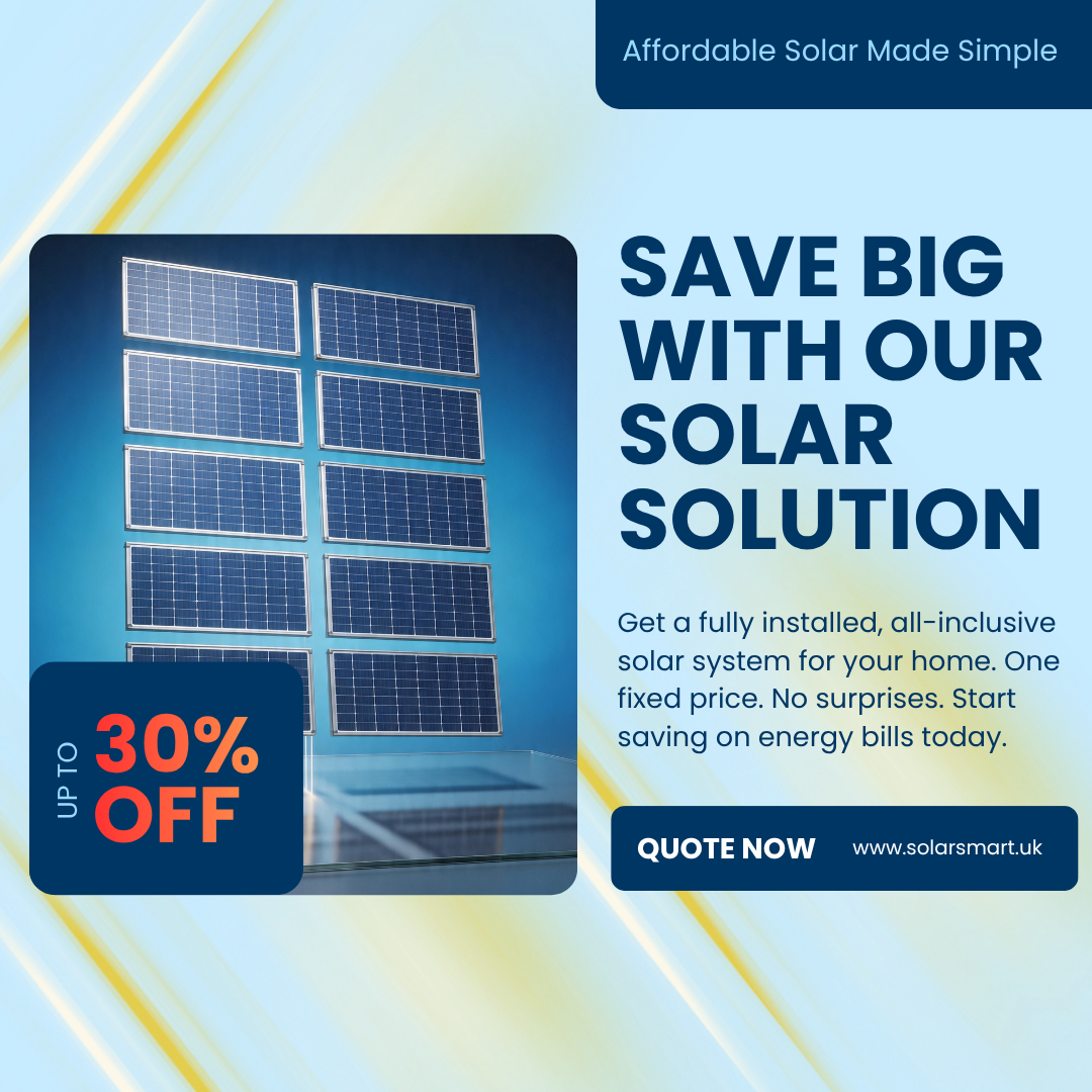SolarSmart UK Facebook ad from Apr 28, 2026