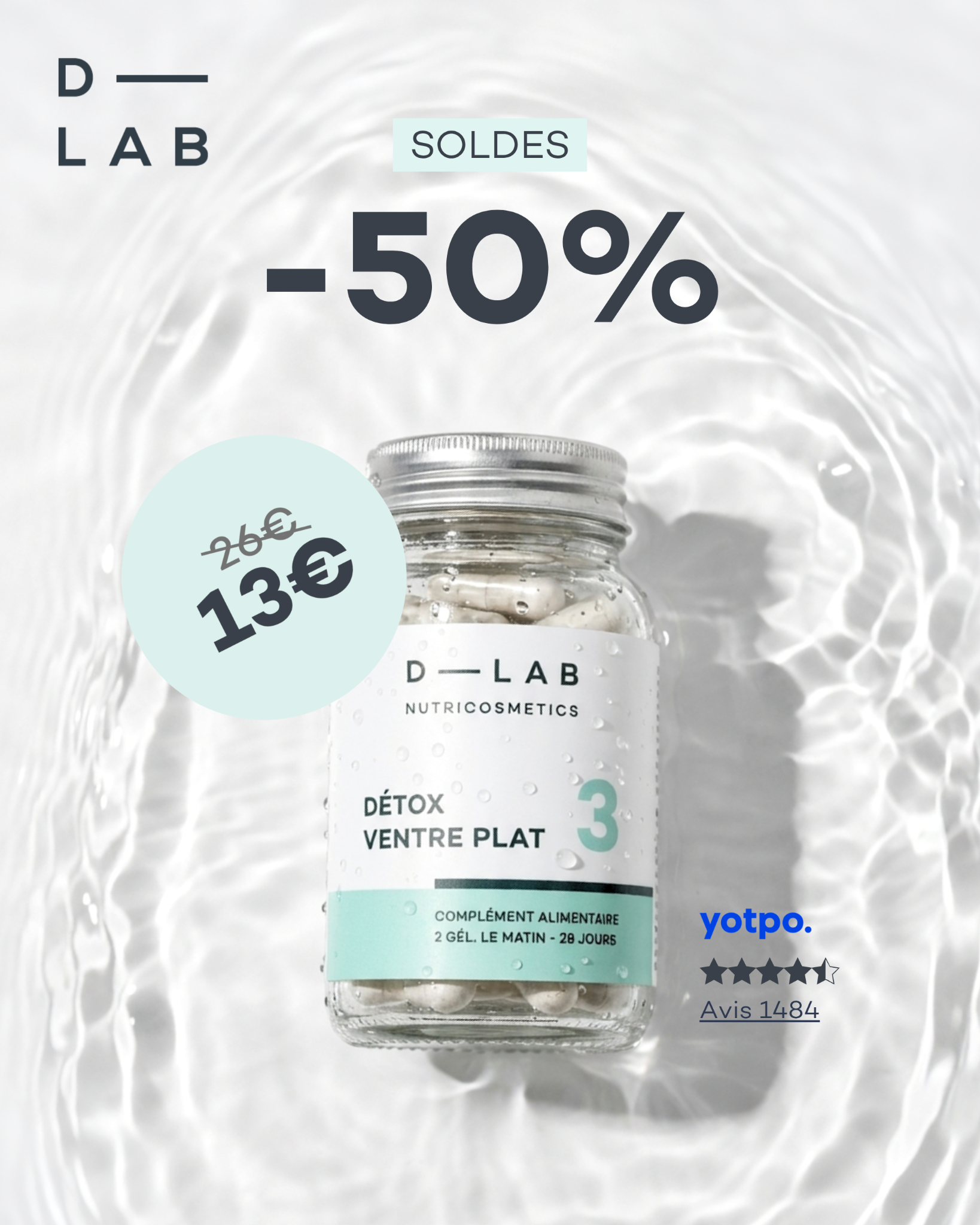 D-LAB NUTRICOSMETICS Facebook ad
