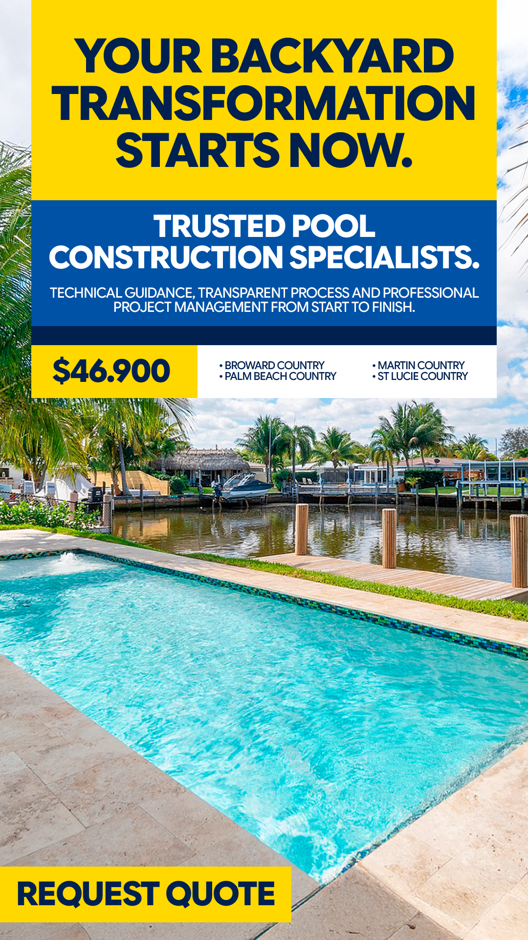 Trevenzoli Pool Services Facebook ad