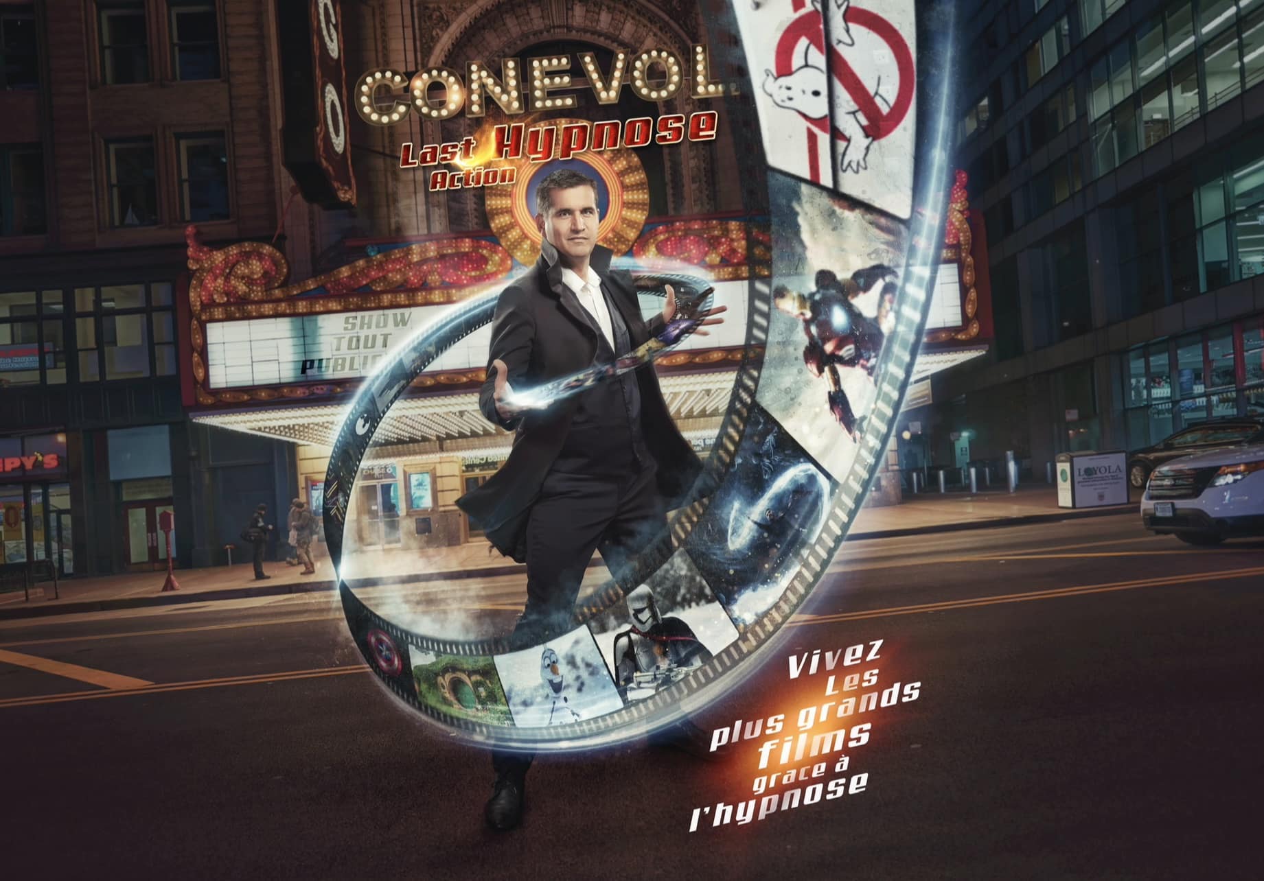 Conevol Facebook ad: Last Action Hypnose Millesime à Montevrain