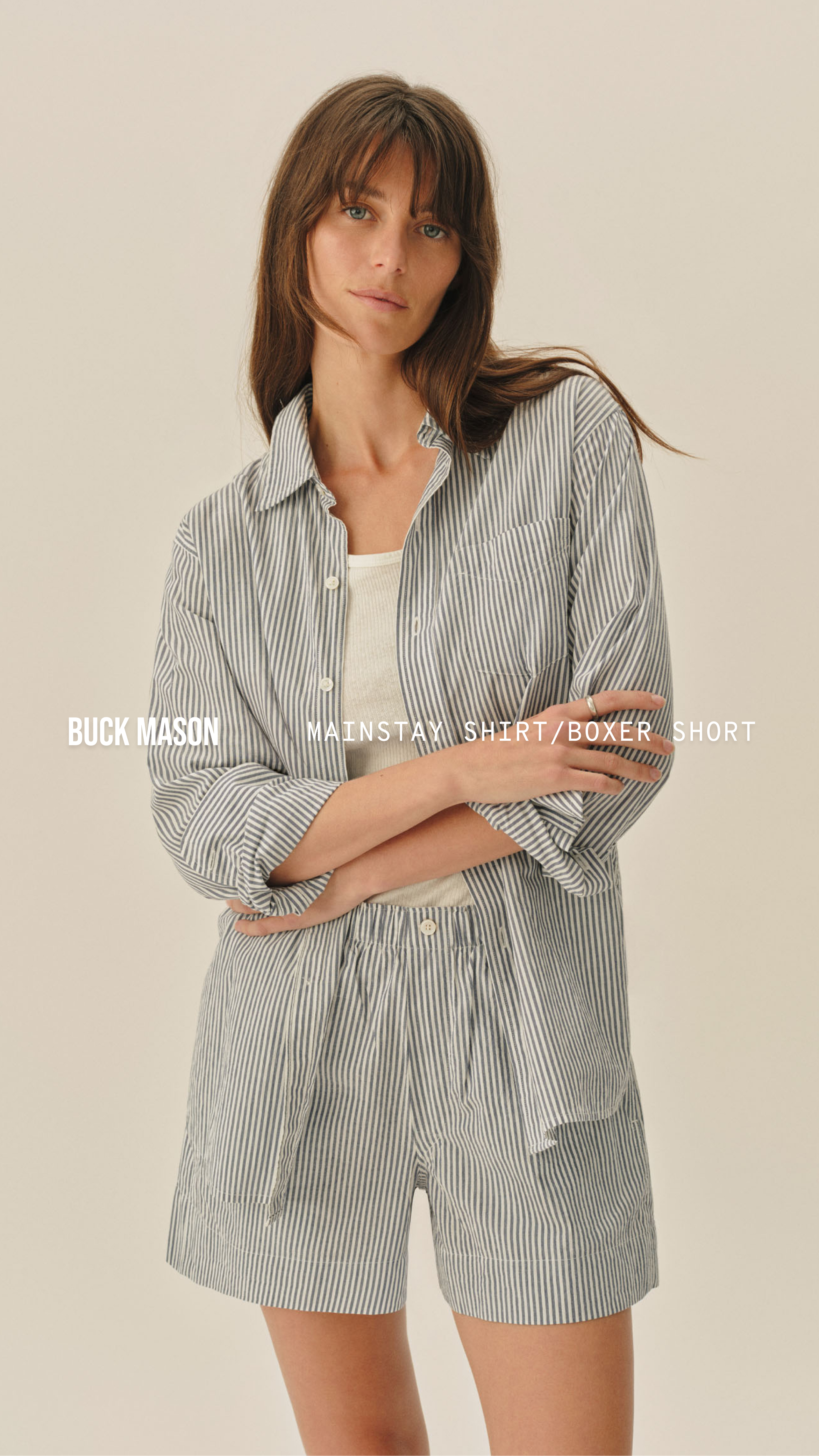 Buck Mason Women's Facebook ad
