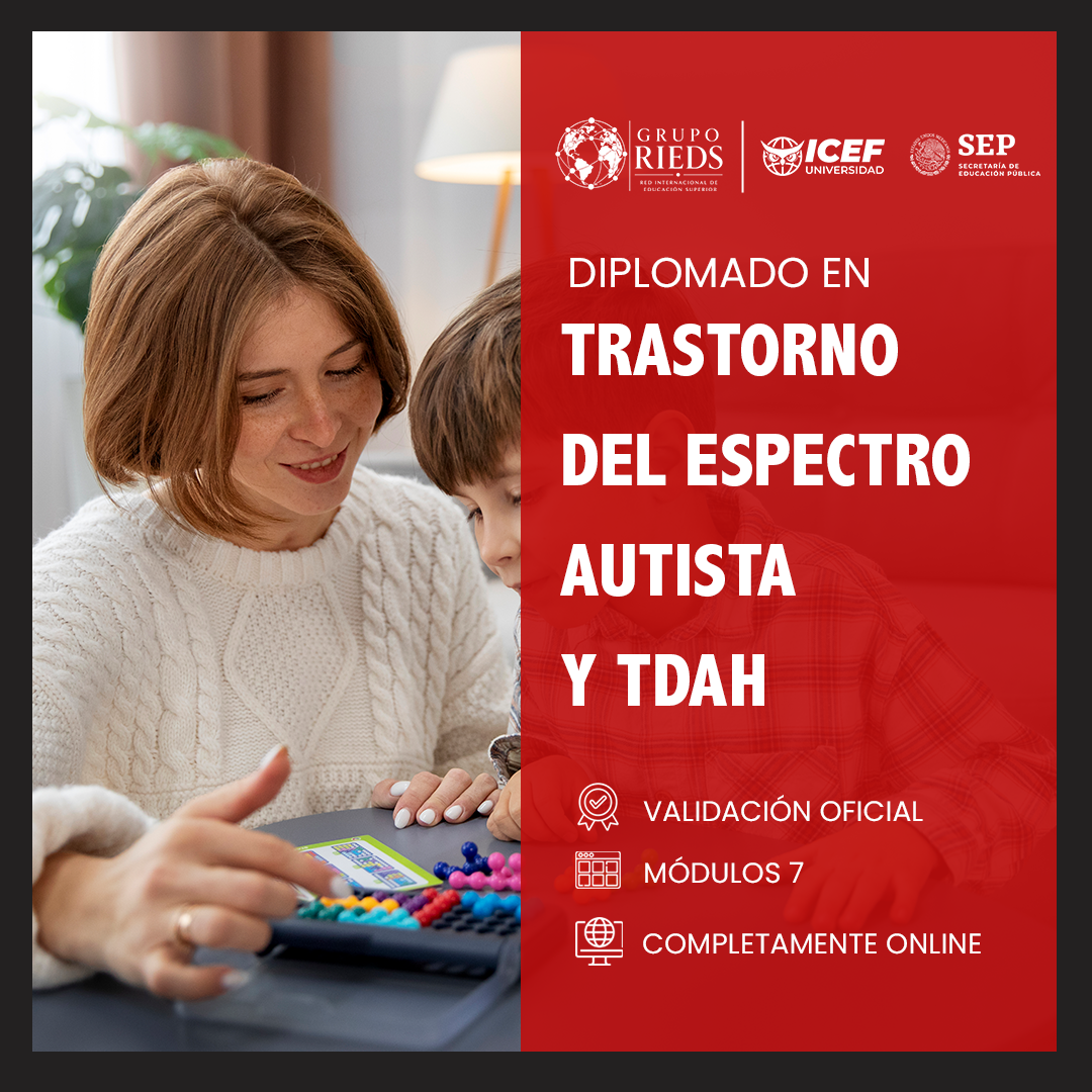 Instituto de Capacitación de Educación y Formación Superior Facebook ad: Diplomado en TEA y TDAH
