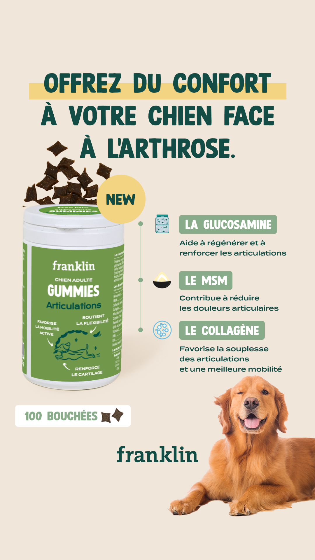 Franklin Pet Food Facebook ad