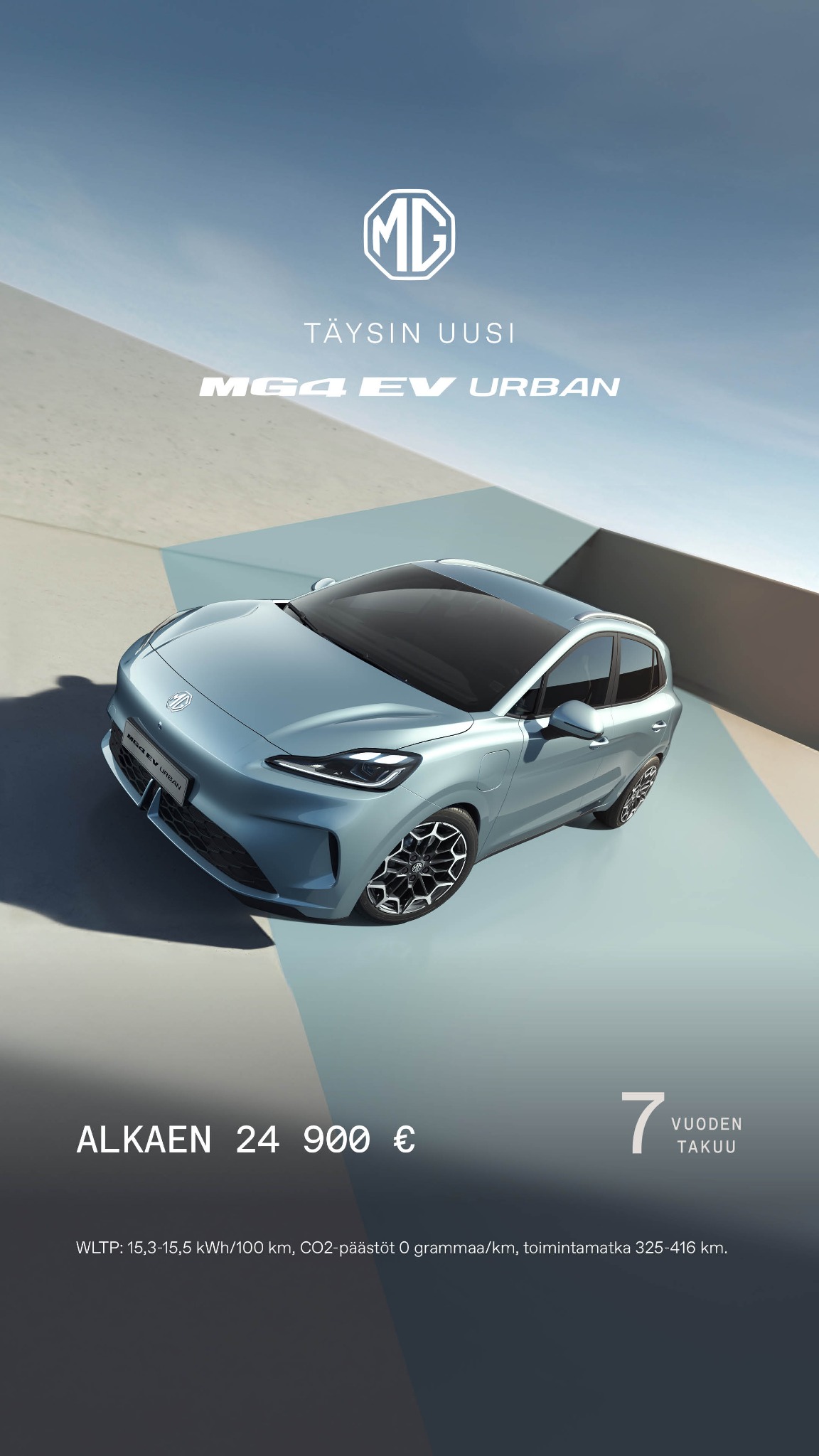 MG Motor Finland Facebook ad from May 29, 2026