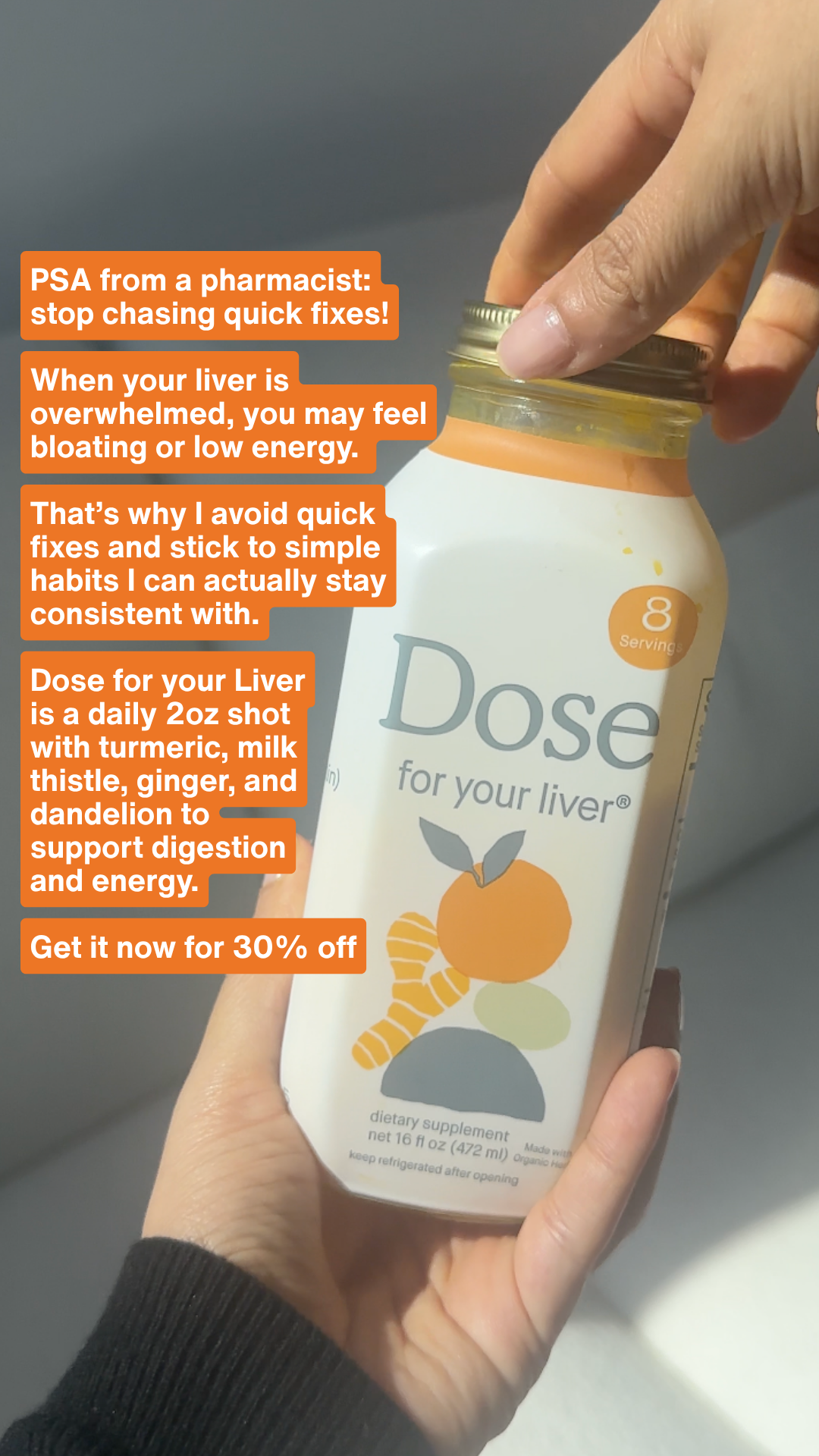 Ariana Wellness Pharmacist Facebook ad