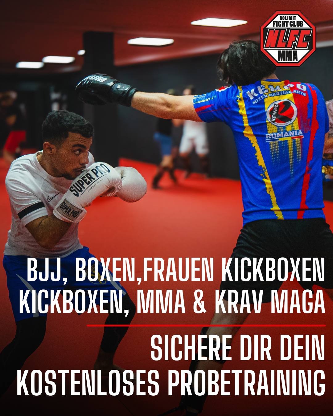 No Limit Fight Club Kampfsportschule Facebook ad: Kostenlose Probestunde: Was würdest du tun, wenn es…