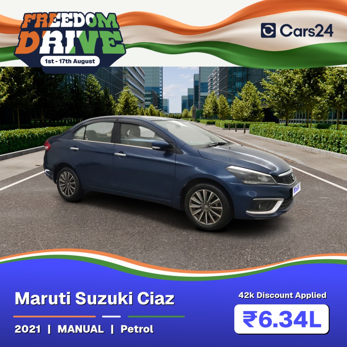 CARS24 Facebook ad