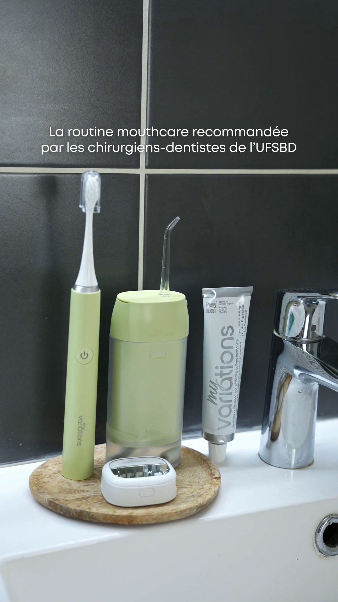 My Variations Facebook ad: Découvrez la routine mouthcare MyVariations