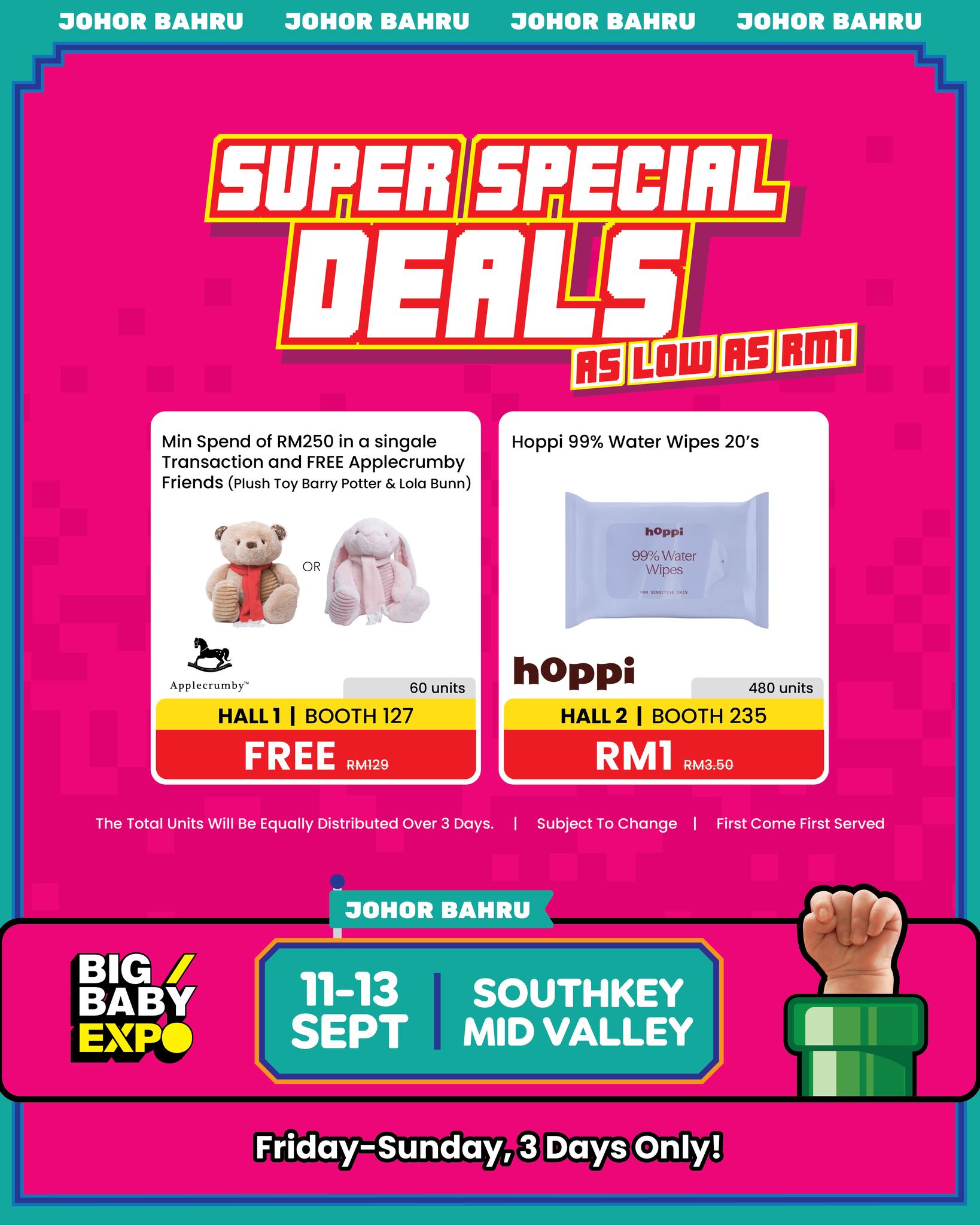 BIG Baby Expo Facebook ad