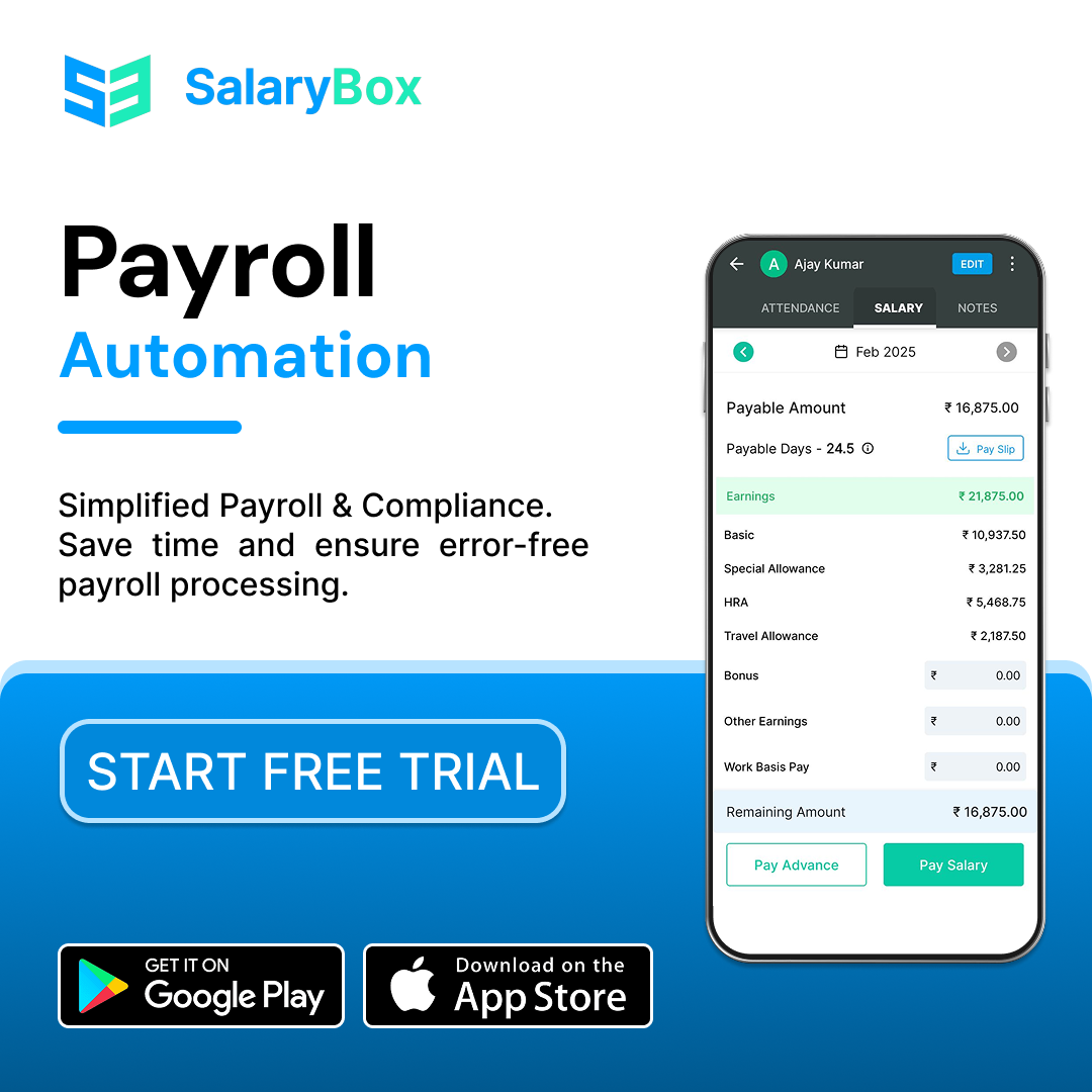 SalaryBox Facebook ad: Automate payroll calculations, overtime and salary…