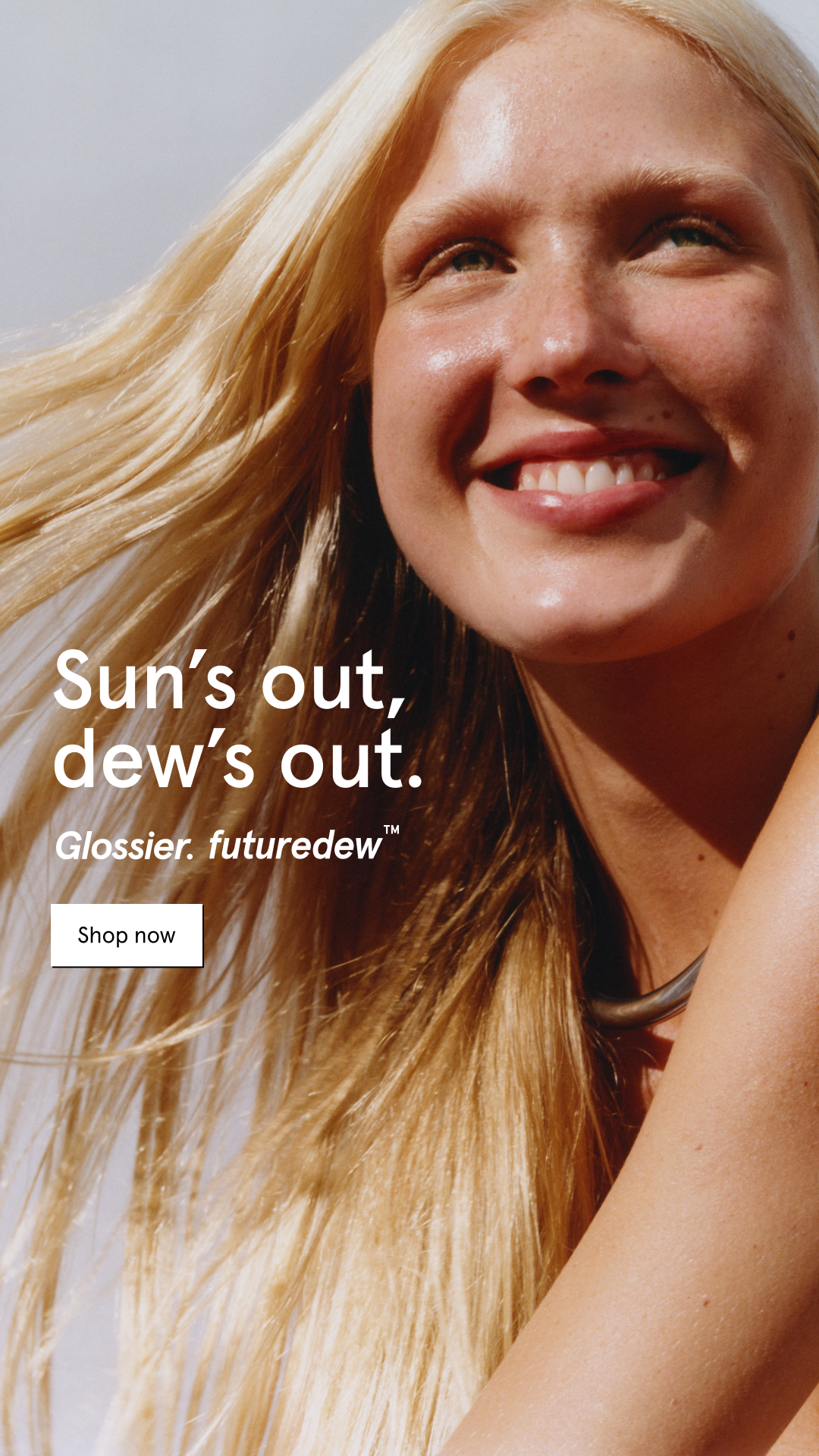 Glossier Facebook ad