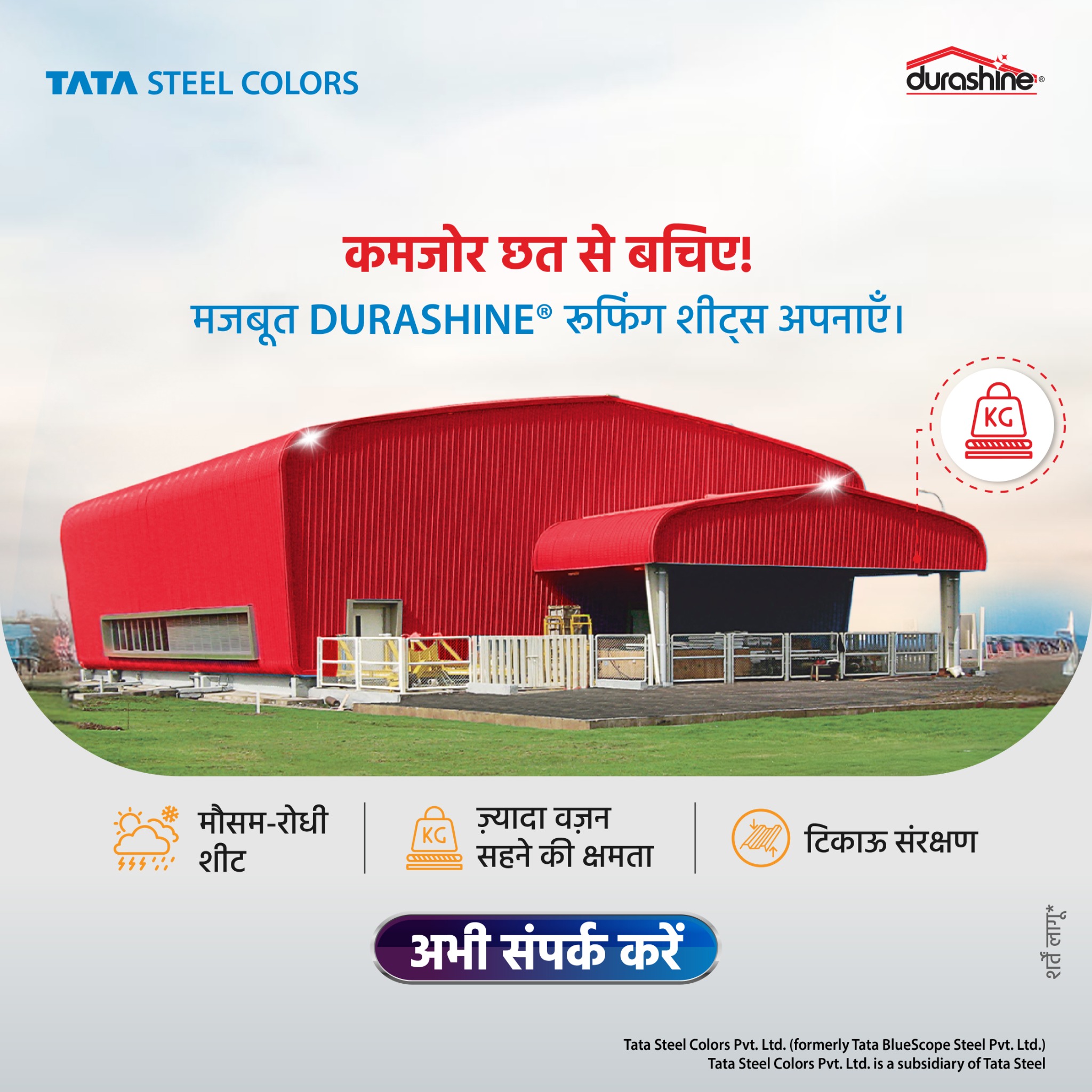 Durashine by Tata Steel Colors Facebook ad