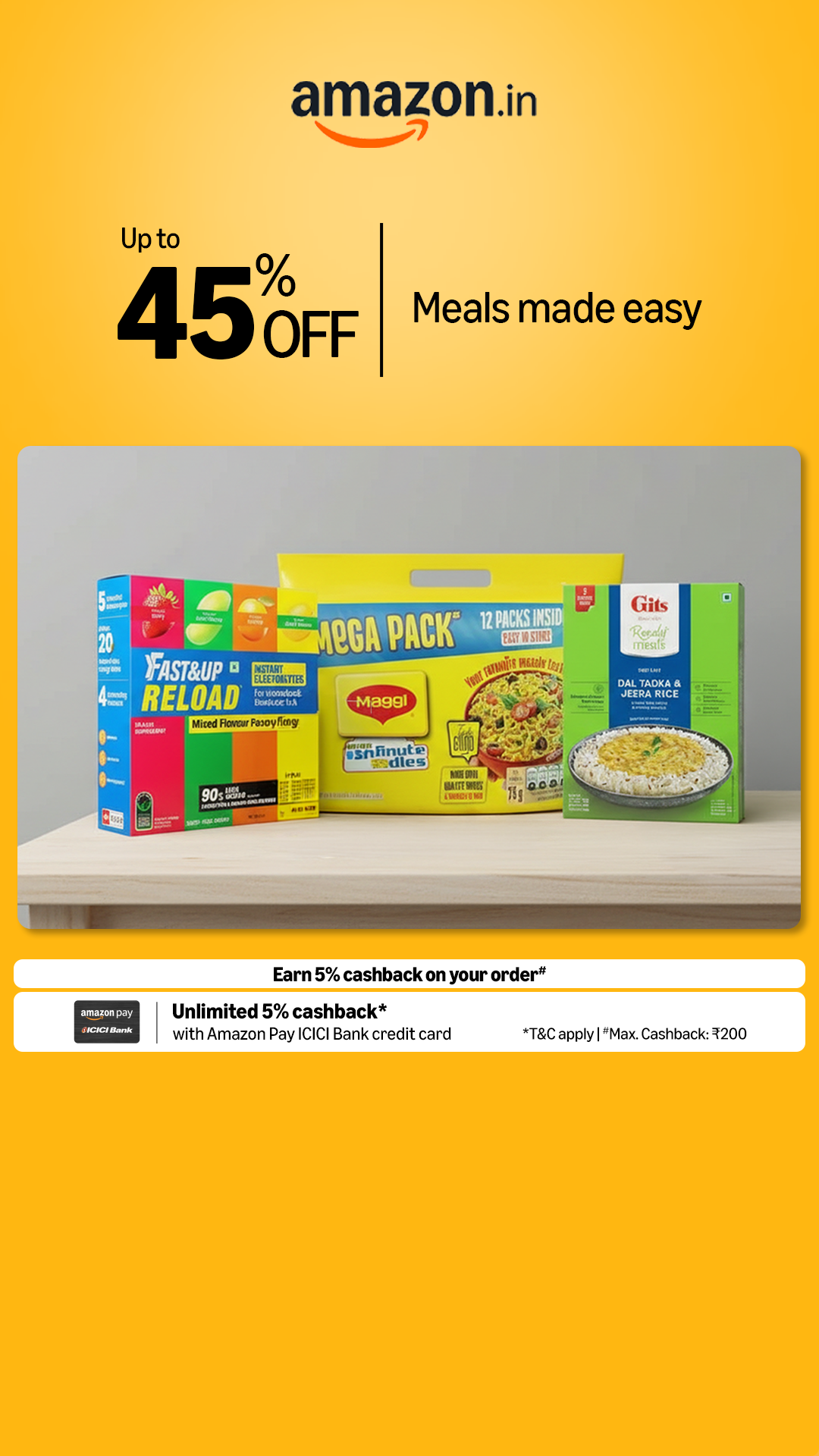 Amazon India Facebook ad