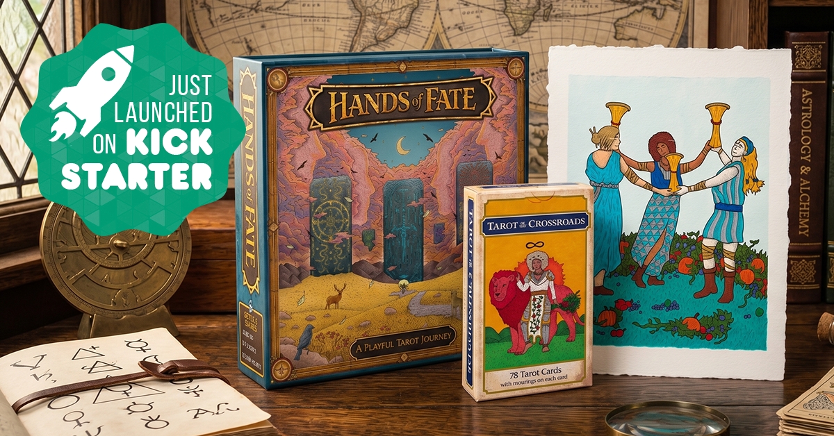 Best Crowdfunding Projects Facebook ad: A Tarot Journey Shaped by Real Meanings.