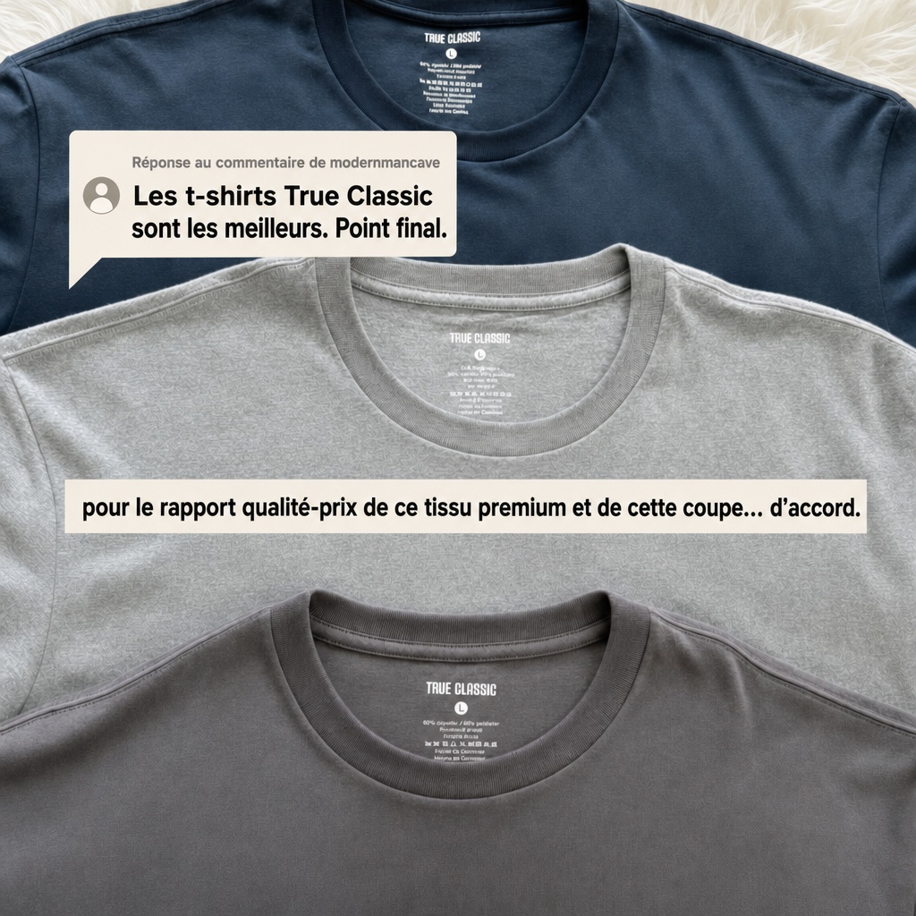 True Classic Facebook ad
