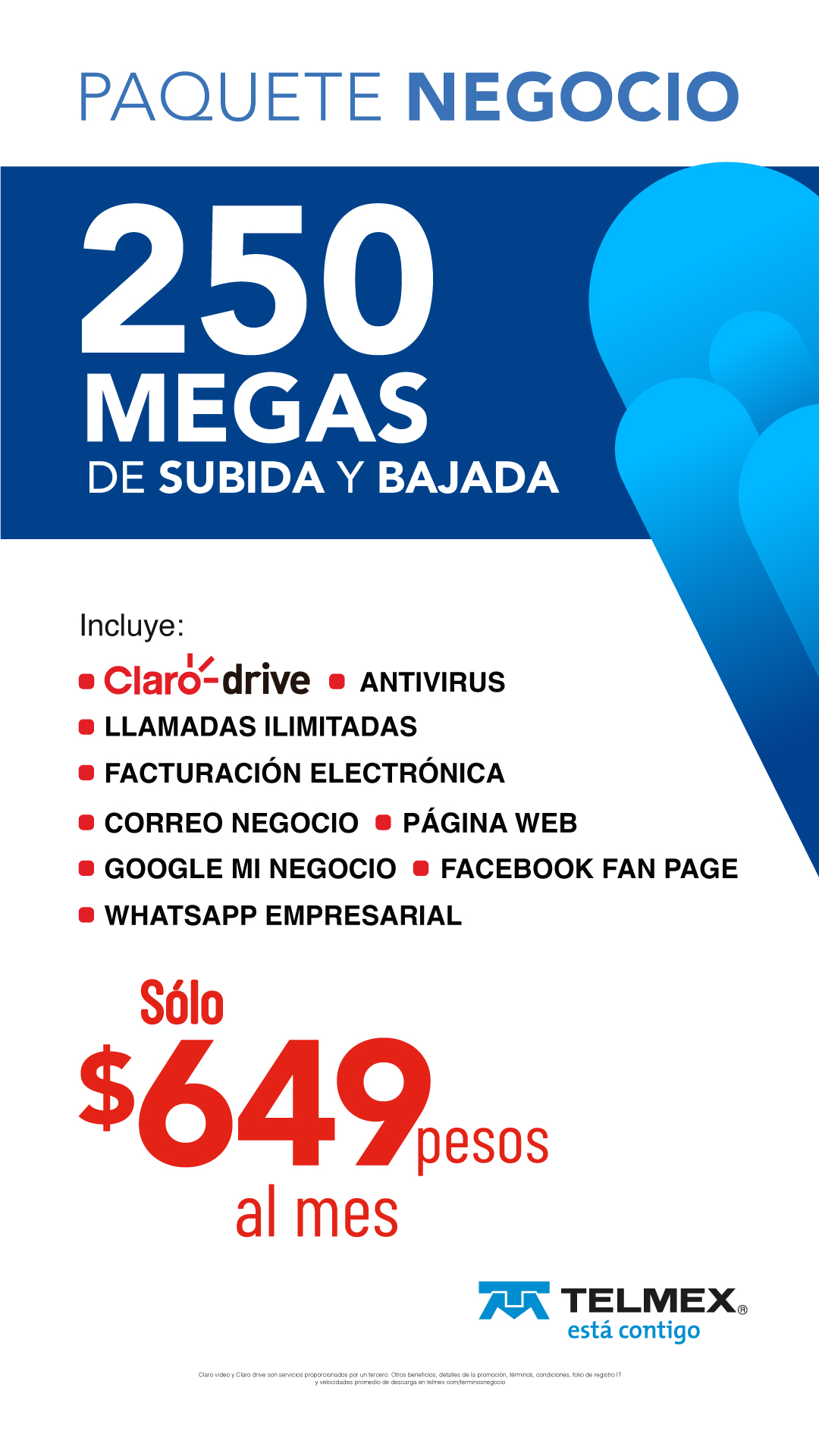Telmex Facebook ad