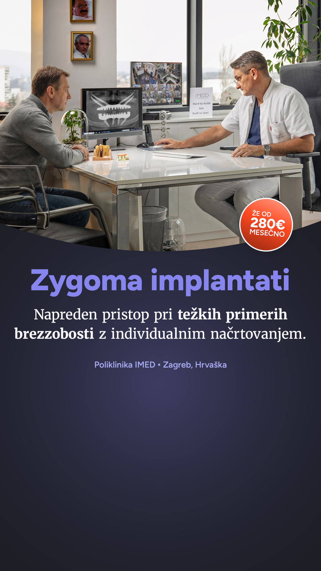 Poliklinika IMED Facebook ad