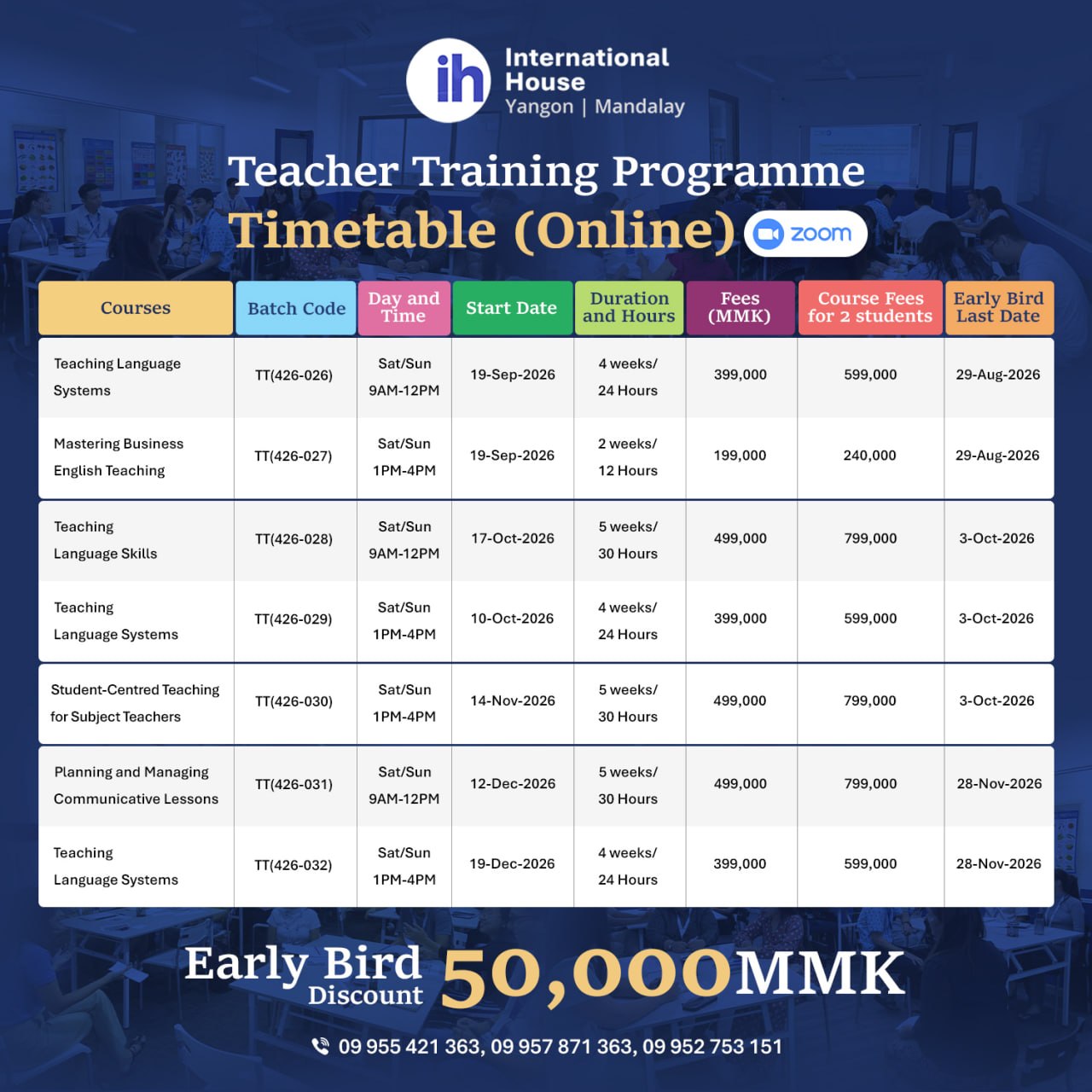 IH Yangon-Mandalay Facebook ad