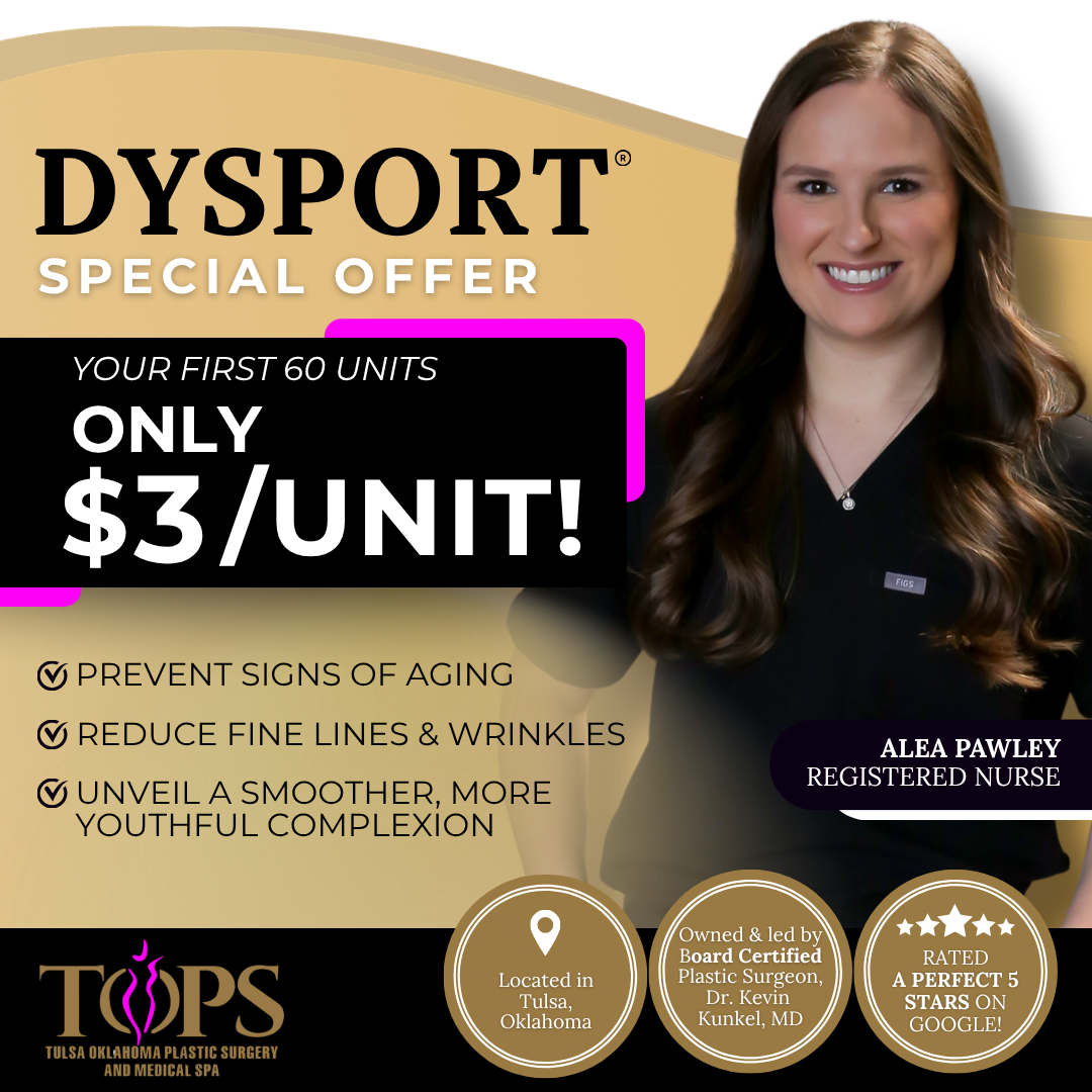 Tulsa Oklahoma Plastic Surgery/TOPS Medical Spa Facebook ad