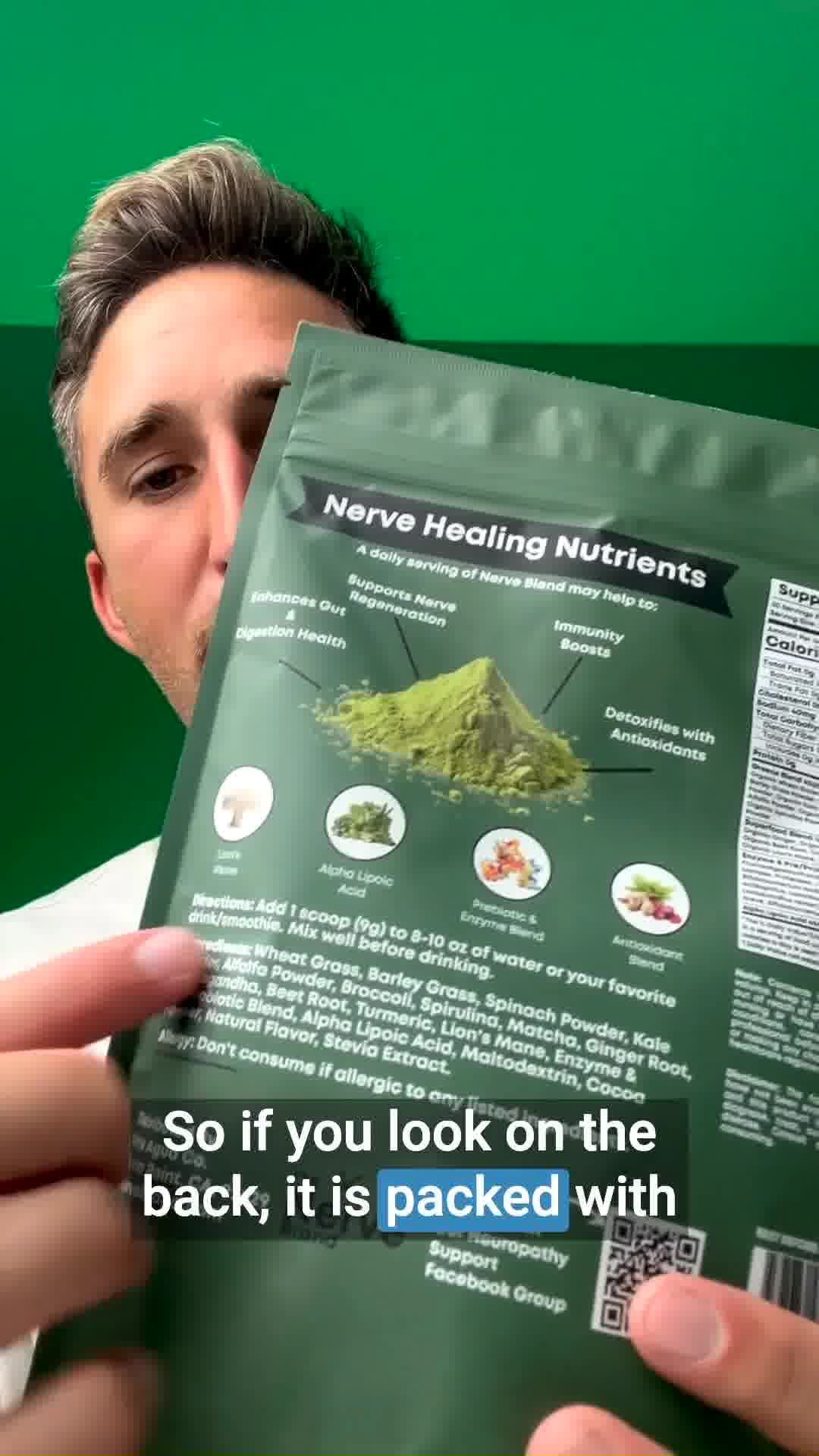 The Neuropathy Guy Facebook ad: Neuropathy Relief in a Cup