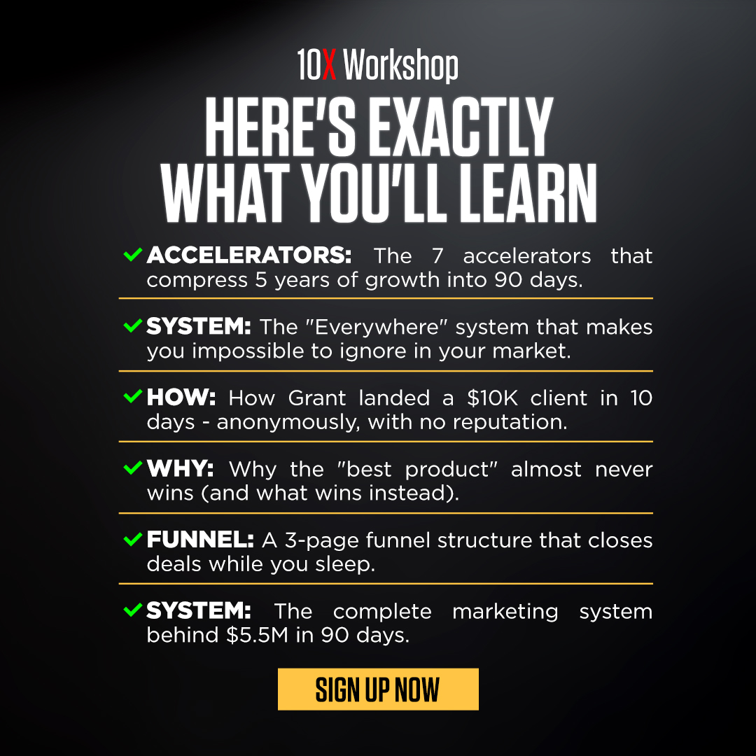 Grant Cardone Enterprises Facebook ad
