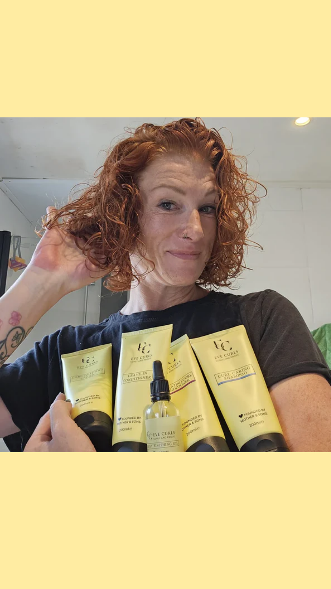 Eve Curls Facebook ad